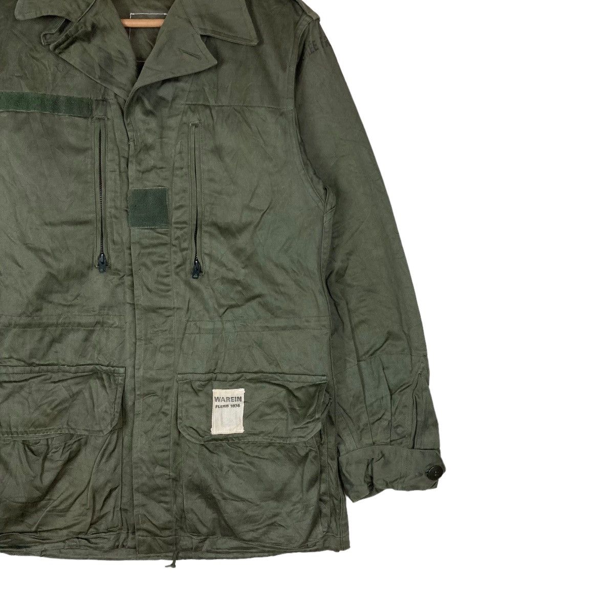 Vintage Vintage Warein Flers 1974 Armee Francaise Flat Hidden Button Size US S / EU 44-46 / 1 - 4 Thumbnail