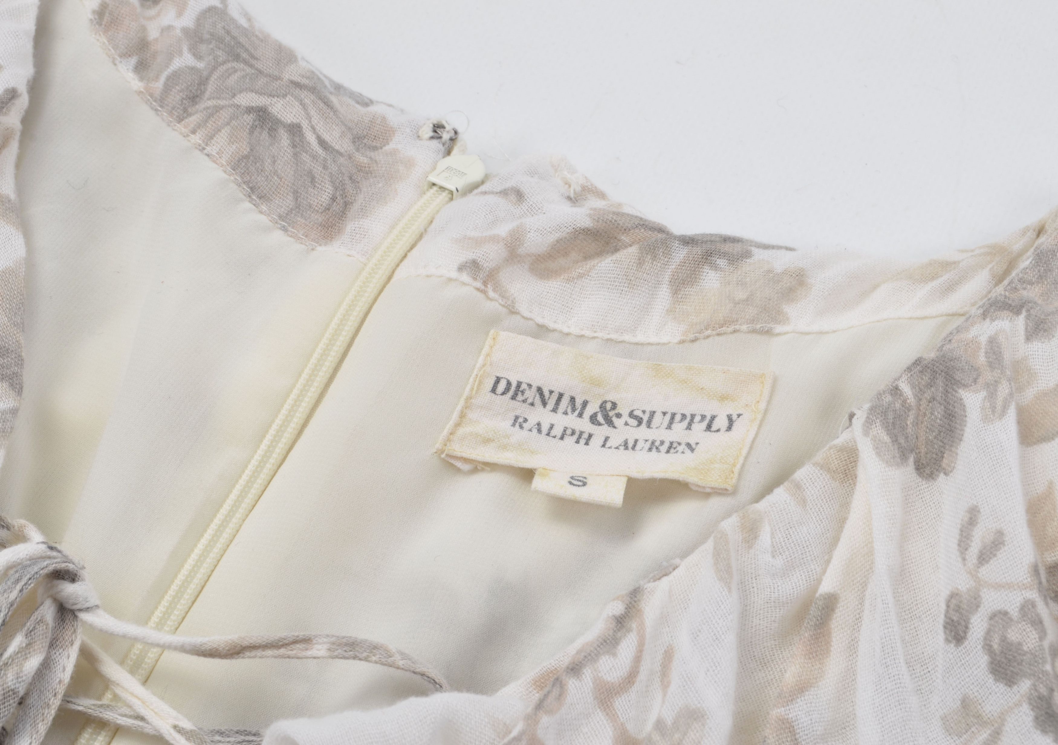 Denim & Supply Ralph Lauren × Designer × Polo Ralph Lauren Denim & Supply Ralph Lauren Cottagecore Floral Flared Dress Size S / US 4 / IT 40 - 5 Thumbnail