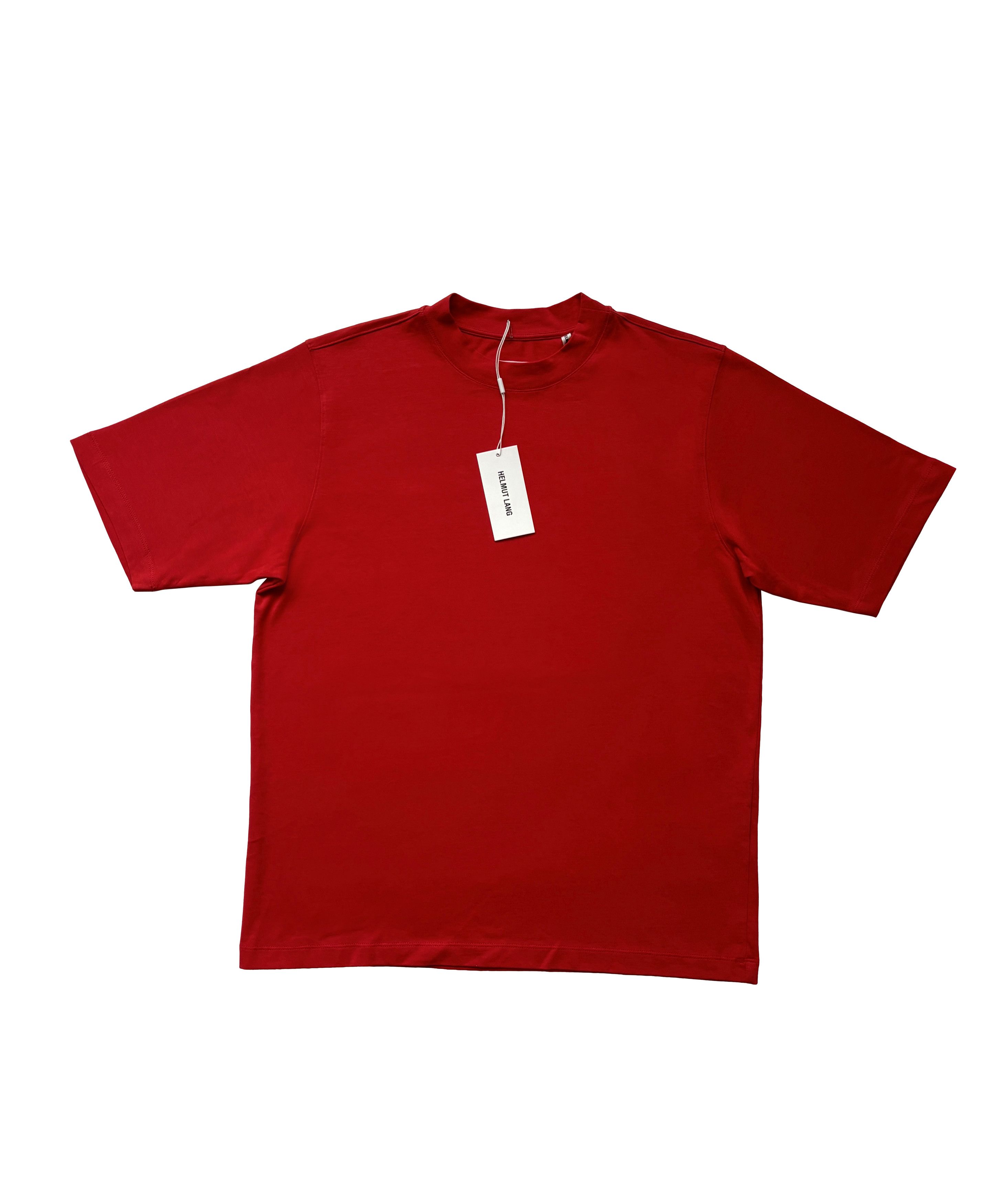 Helmut Lang ⚡️QUICK SALE⚡️Helmut Lang Oversized Red Crew Neck T-Shirt Size US S / EU 44-46 / 1 - 1 Thumbnail