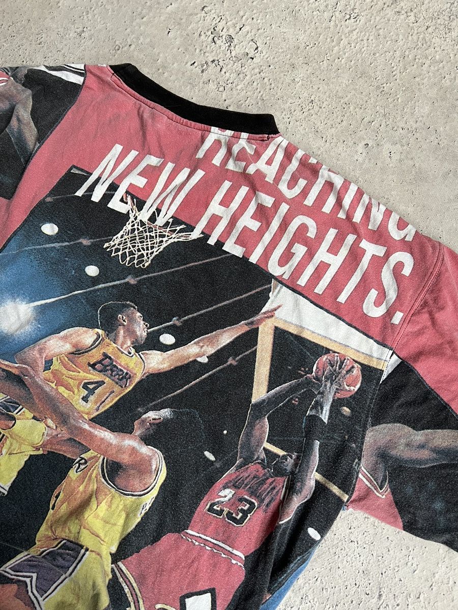 NBA Graphic NBA Draft verprint 90s T Shirt Y2K Streetwear Size US XL / EU 56 / 4 - 10 Thumbnail