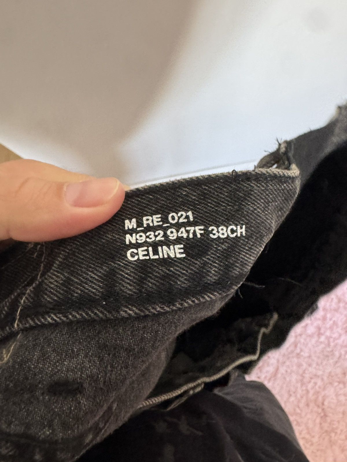 Celine Hedi Wesley Denim Size US 34 / EU 50 - 2 Thumbnail