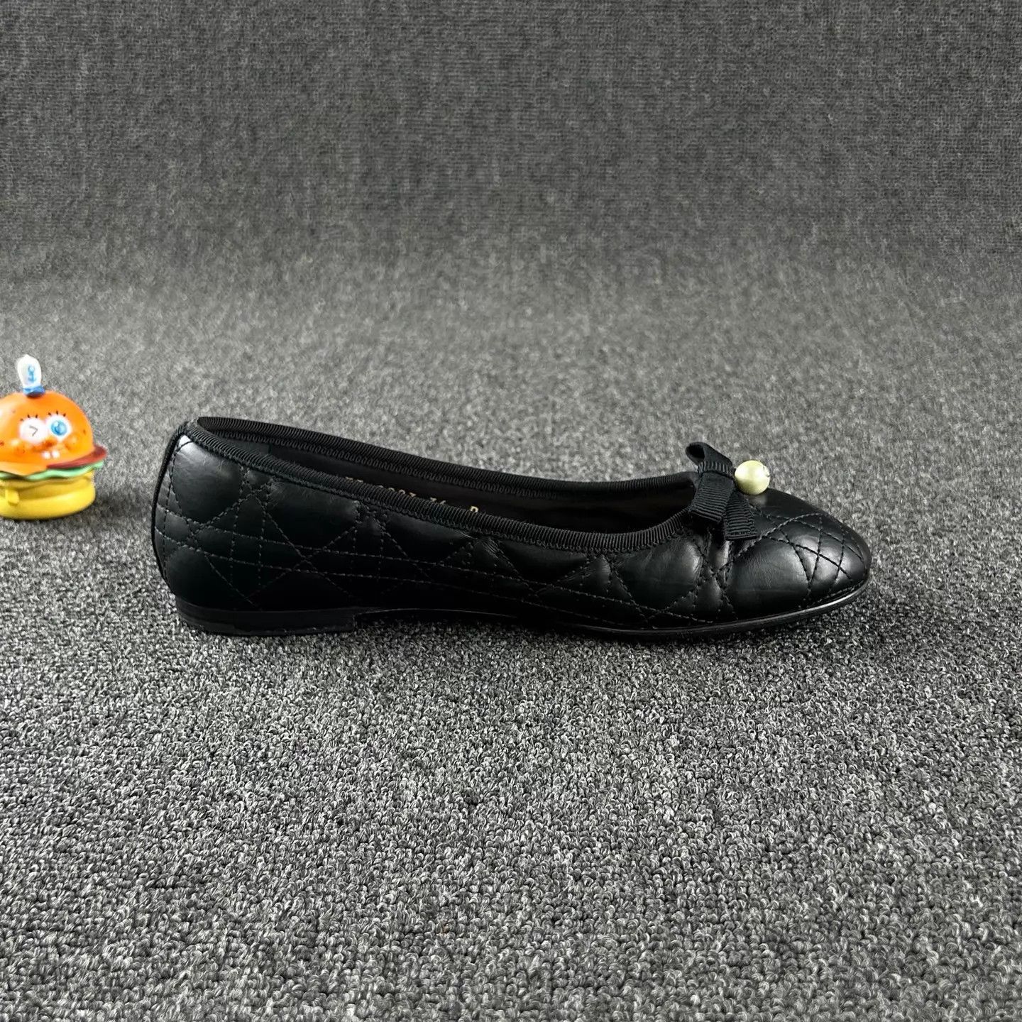 Dior Dior black bow gingham ballet flats Size US 5.5 / IT 35.5 - 4 Thumbnail
