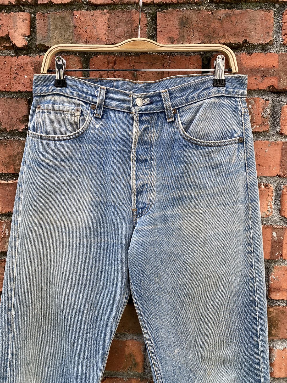 Levi's × Levi's Vintage Clothing × Vintage W32x30 vintage levi's 501 made in USA cut off Size US 32 / EU 48 - 4 Thumbnail
