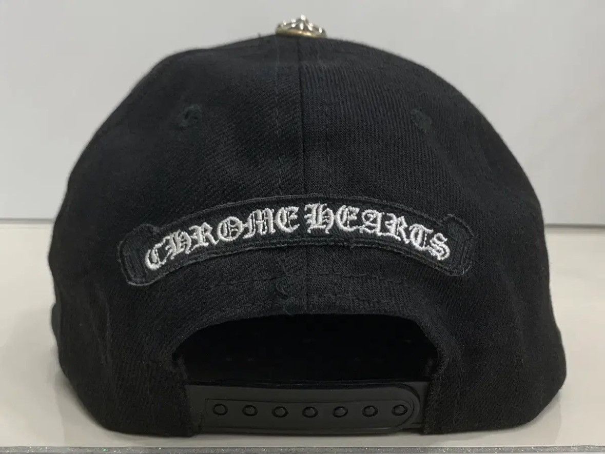 Chrome Hearts Vine Dagger Denim Baseball Hat Size ONE SIZE - 5 Thumbnail