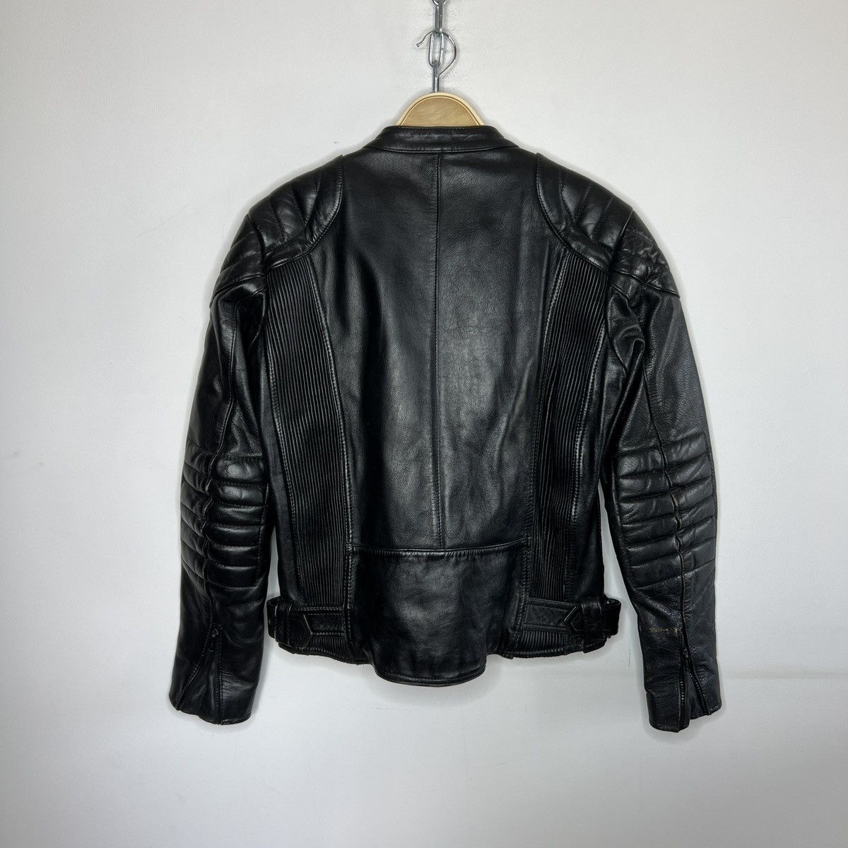 Vintage Moto Vintage Racing Leather Jacket Ramones Biker 90s Punk Size US M / EU 48-50 / 2 - 9 Thumbnail