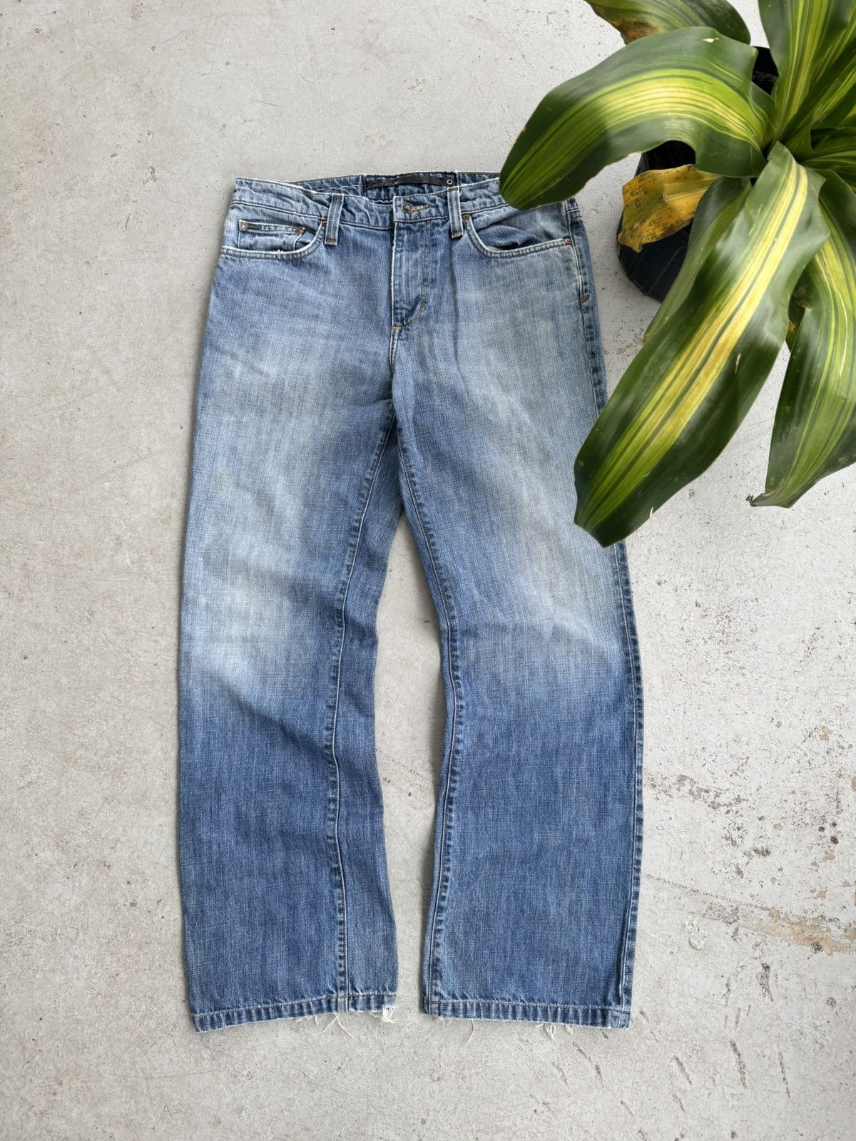 Joe's × Vintage Vintage Joe’s Faded Baggy Essential Denim Jeans Size US 36 / EU 52 - 4 Thumbnail
