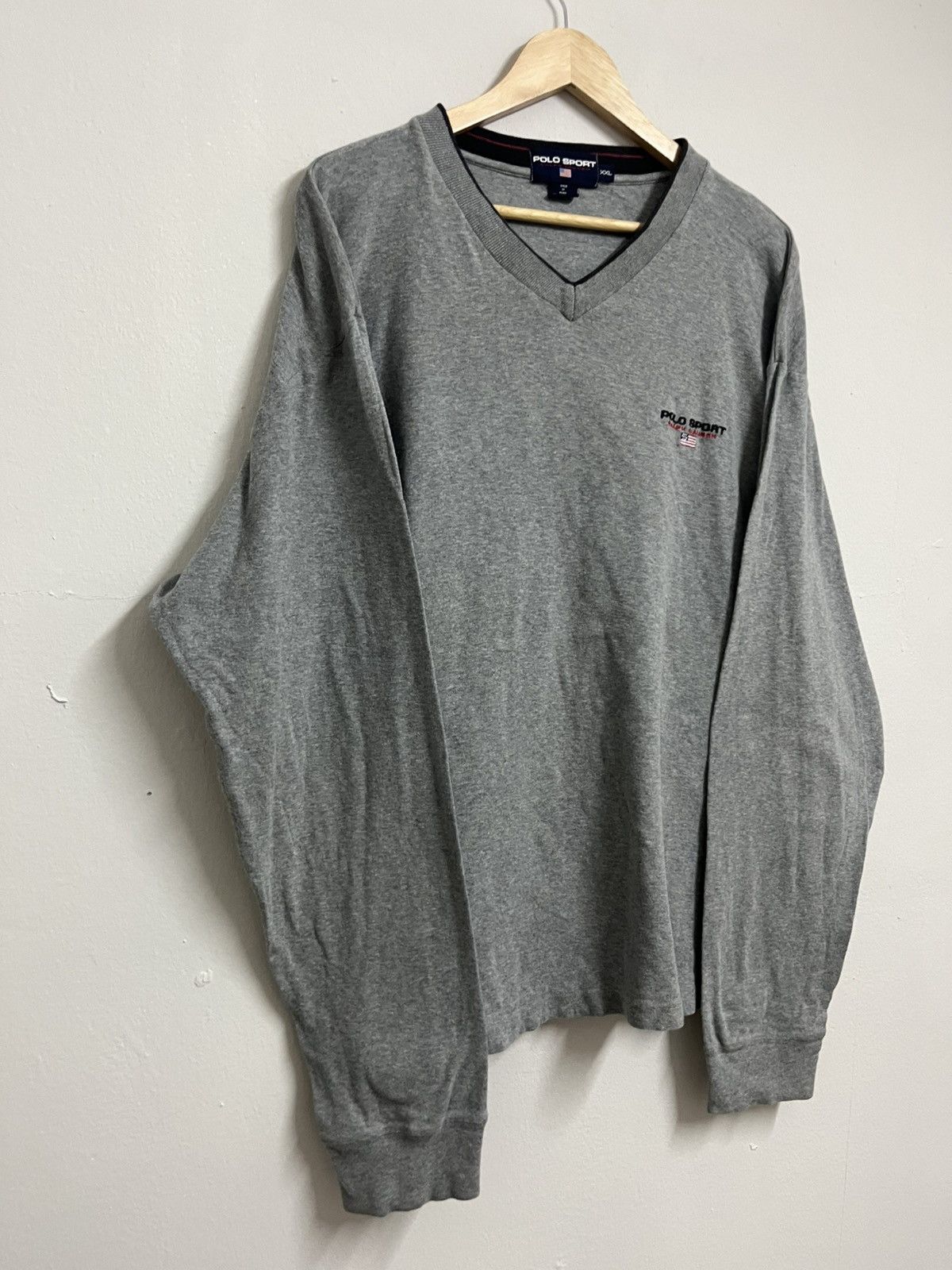 Ralph Lauren Sport 💥Crazy Steal💥Vintage Polo Sport RL Oversized Tee Size US XXL / EU 58 / 5 - 2 Thumbnail