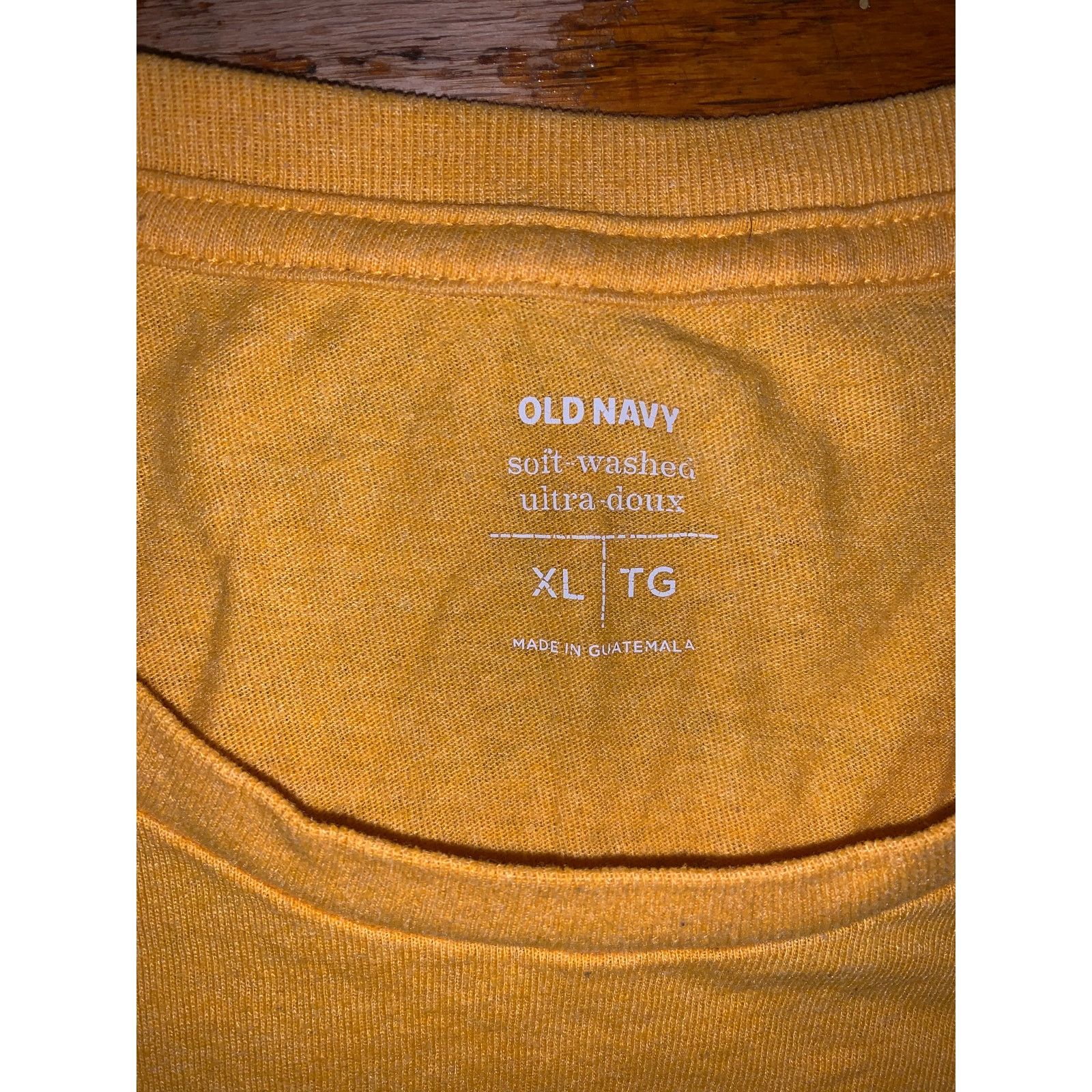 Old Navy Old Navy Positive Attitudes Graphic T Shirt XL Yellow Size US XL / EU 56 / 4 - 3 Thumbnail