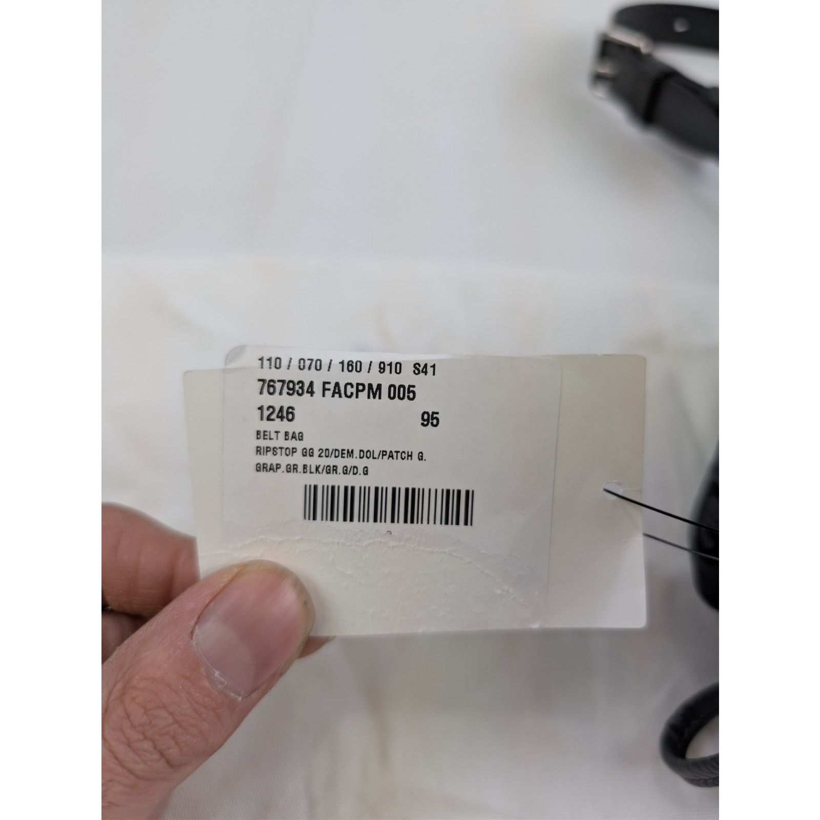 Gucci o1rshd1 Size: 95 / Belt Bag GG in Grey Size ONE SIZE - 15 Thumbnail