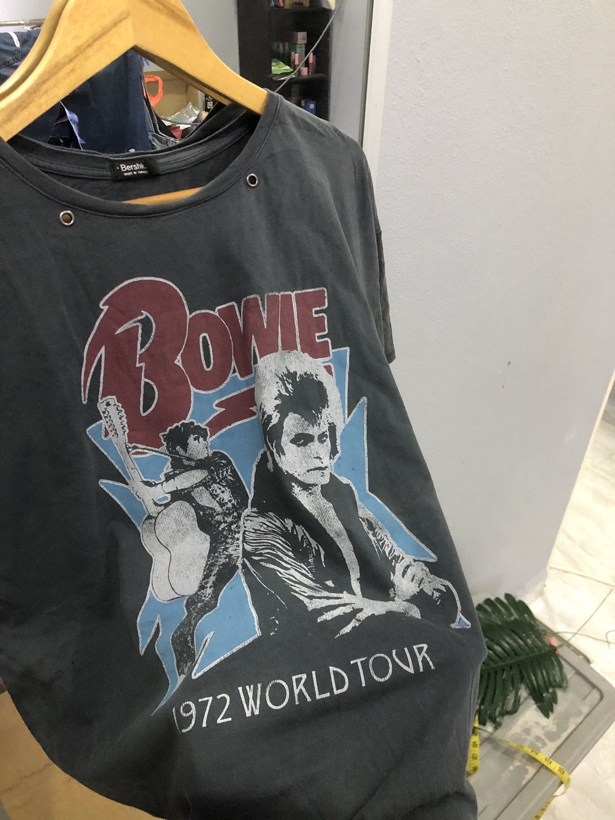 Band Tees × Bershka David Bowie 1972 World Tour Bershka Shirt Size US M / EU 48-50 / 2 - 4 Thumbnail