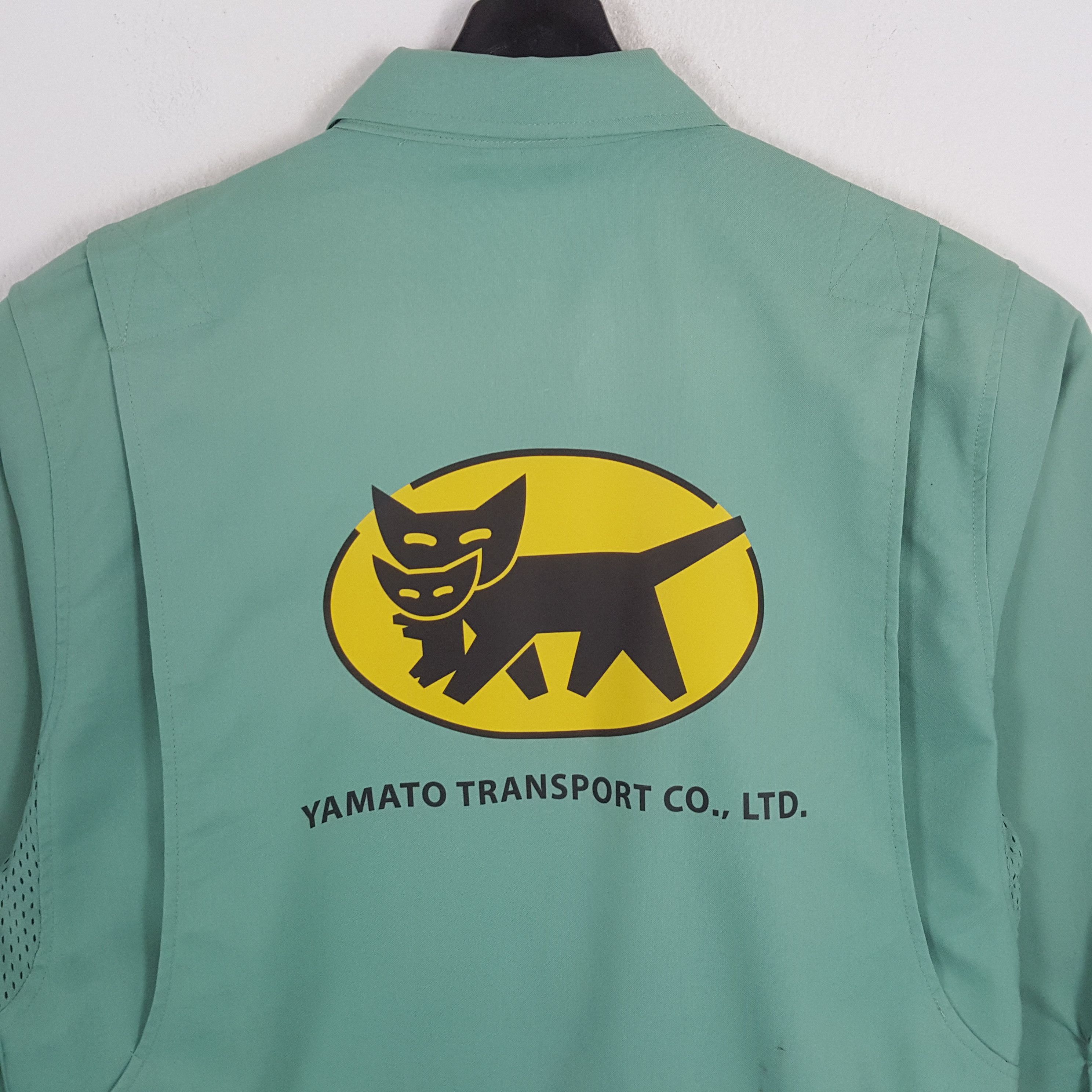 Japanese Brand × Vintage YAMATO TRANSPORT Japanese Workwear Custom Jacket Size US M / EU 48-50 / 2 - 2 Thumbnail