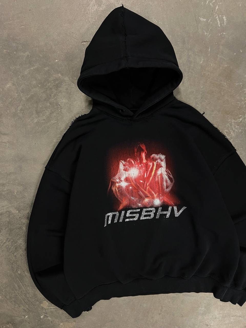 Misbhv Misbhv Hoodie Rhinestones Hot Babes Size US M / EU 48-50 / 2 - 2 Thumbnail