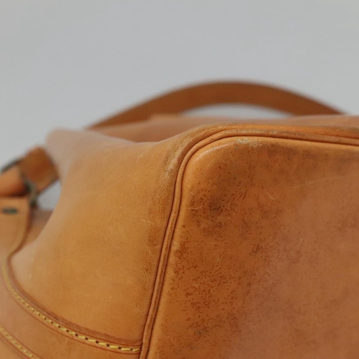 Louis Vuitton LOUIS VUITTON Nomad Leather Petit Noe Shoulder Bag Beige Size ONE SIZE - 9 Thumbnail