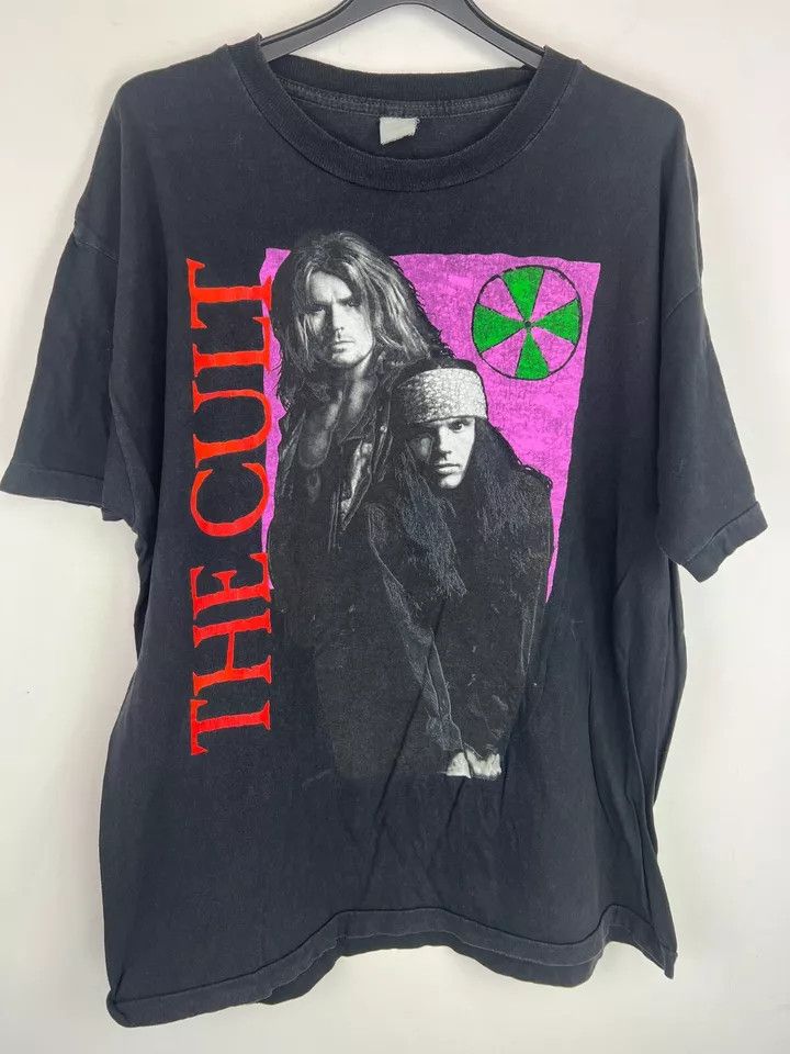Vintage Vintage 90s The Cult Ceremonial Stomp album 1991 Tour Size US XL / EU 56 / 4 - 1 Thumbnail