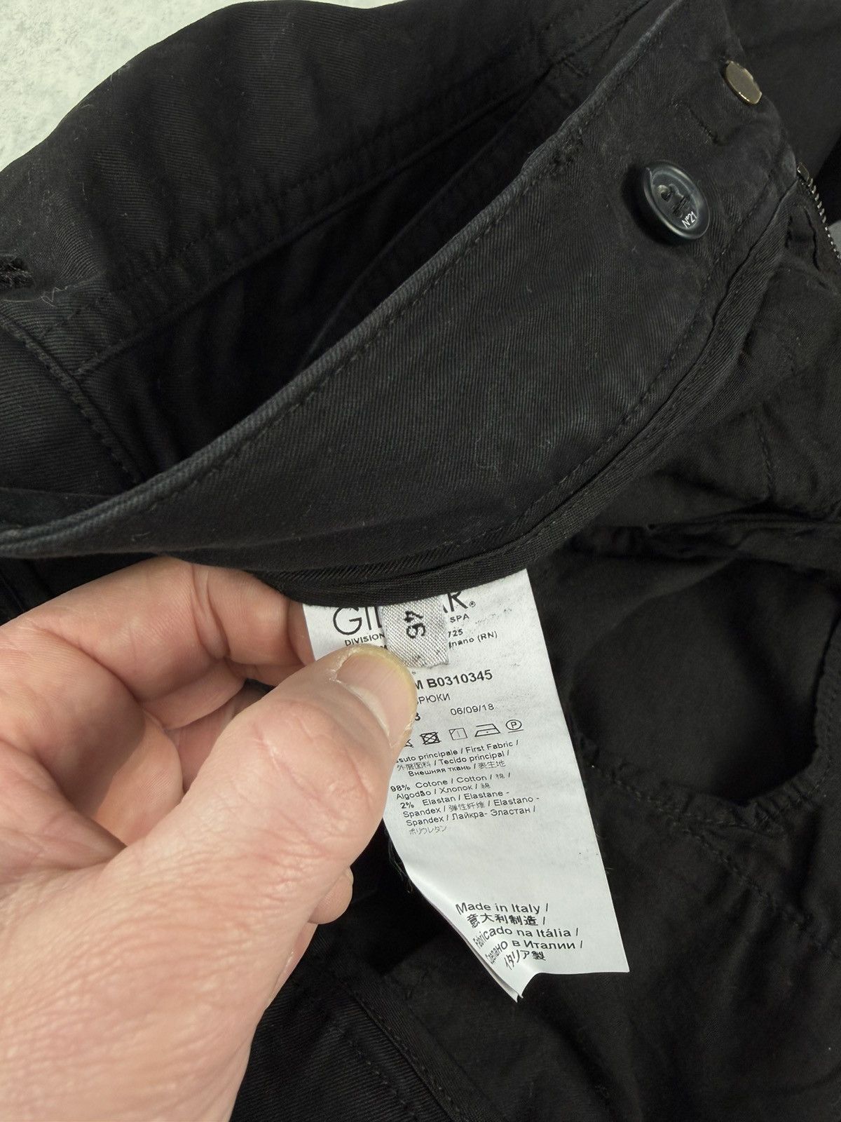 N21 N21 Black Cotton Trousers Pants Size 46 Size US 31 - 7 Thumbnail