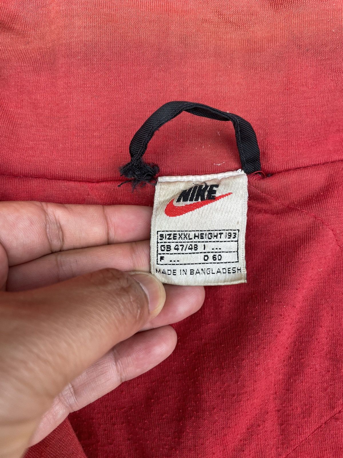 Nike Vintage 90s Nike Basketball Zipper Jacket Tracktop Oversized Size US XXL / EU 58 / 5 - 4 Thumbnail
