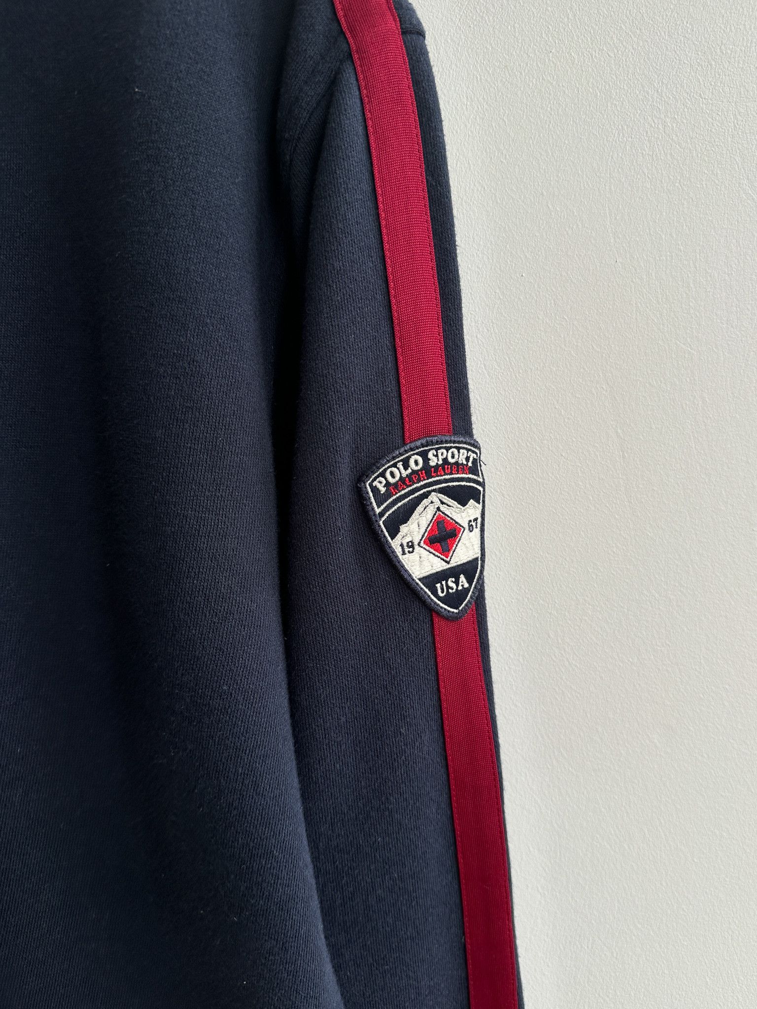 Polo Ralph Lauren Vintage Polo Sport Ralph Lauren Full Zip Cotton Jacket Size US L / EU 52-54 / 3 - 4 Thumbnail