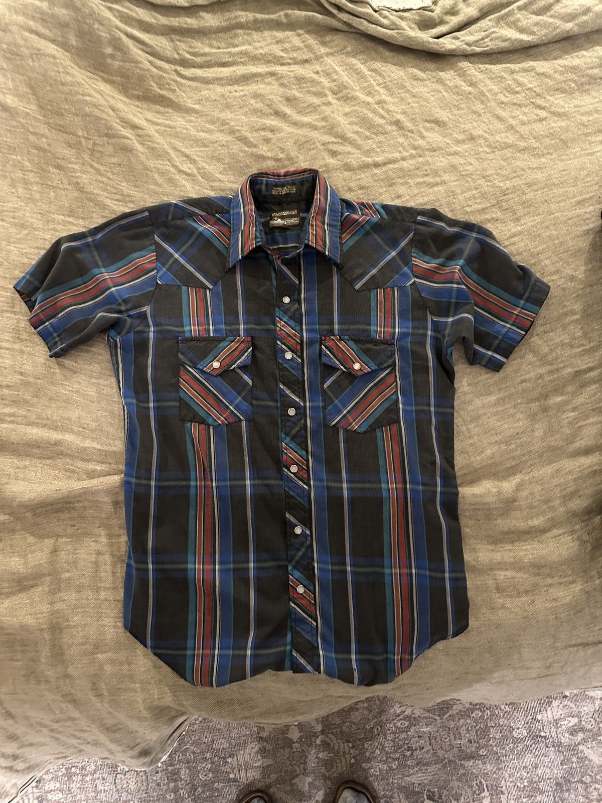 Vintage Vintage western cowboy snap shirt Size US M / EU 48-50 / 2 - 1 Thumbnail