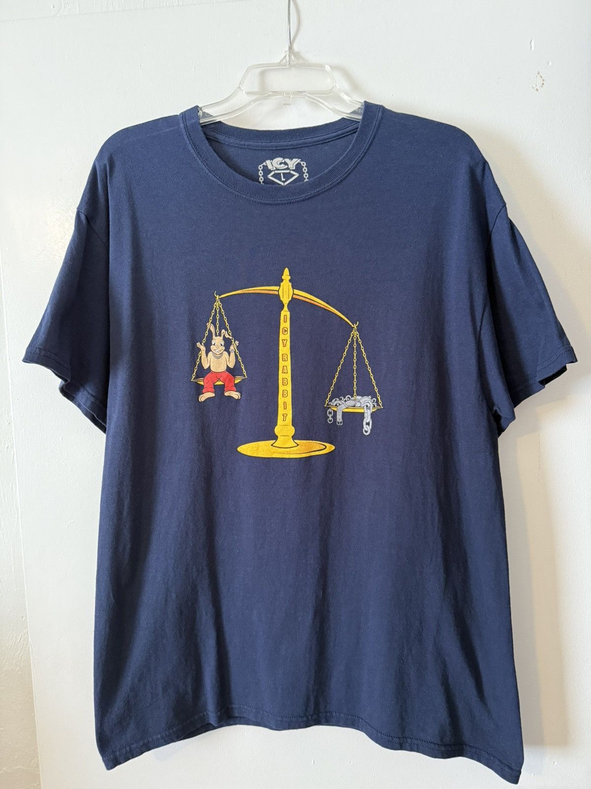 Icy Rabbit Icy "Scale" Rabbit Tee - Navy Blue Size US L / EU 52-54 / 3 - 1 Thumbnail