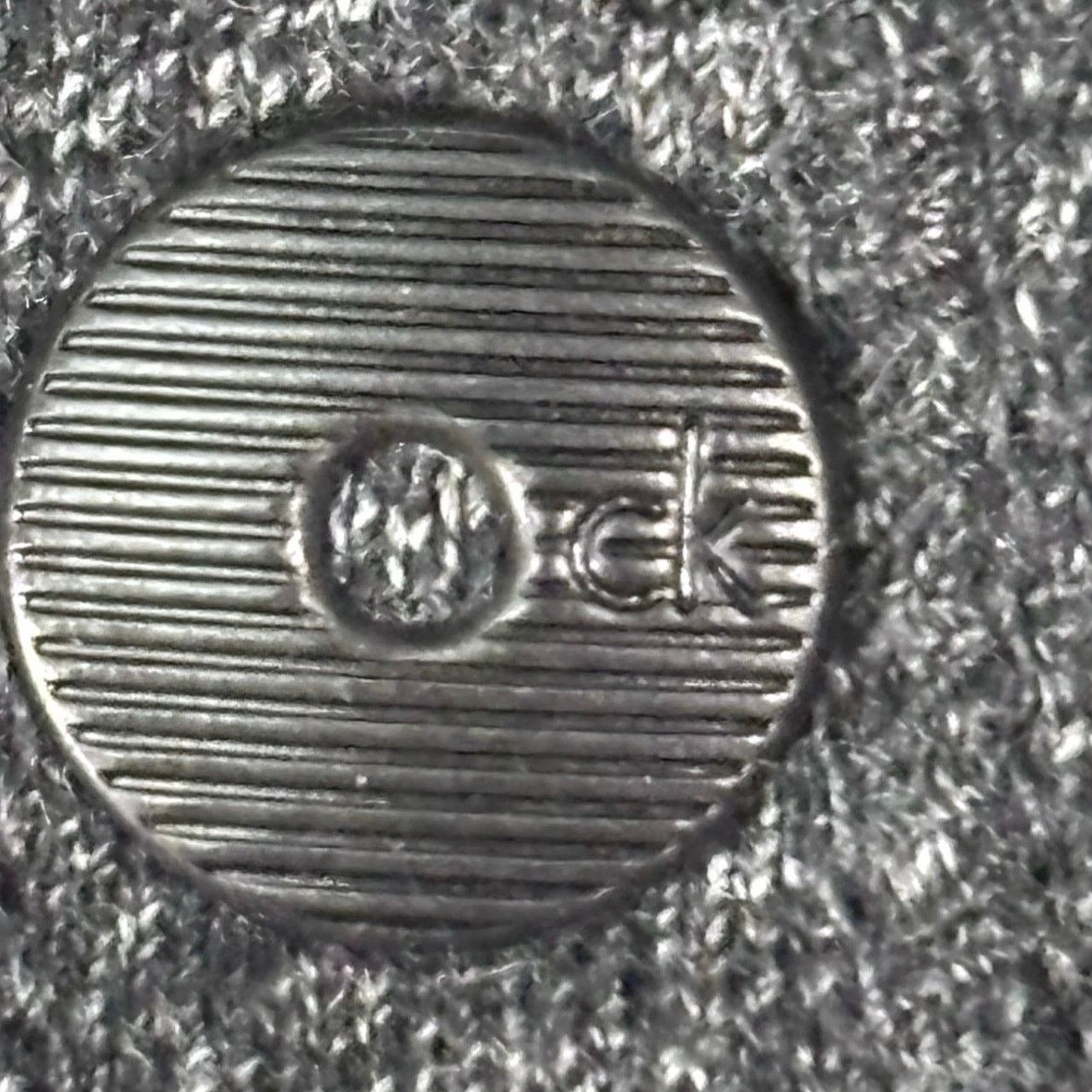 Calvin Klein Calvin Klein Jeans XL Charcoal Grey Henley Shirt Long Sleeve Size US XL / EU 56 / 4 - 6 Thumbnail