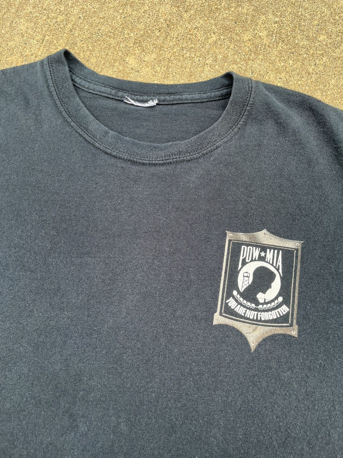 Vintage VINTAGE Y2K POW MIA “YOU ARE NOT FORGOTTEN” T-SHIRT Size US XXL / EU 58 / 5 - 9 Thumbnail