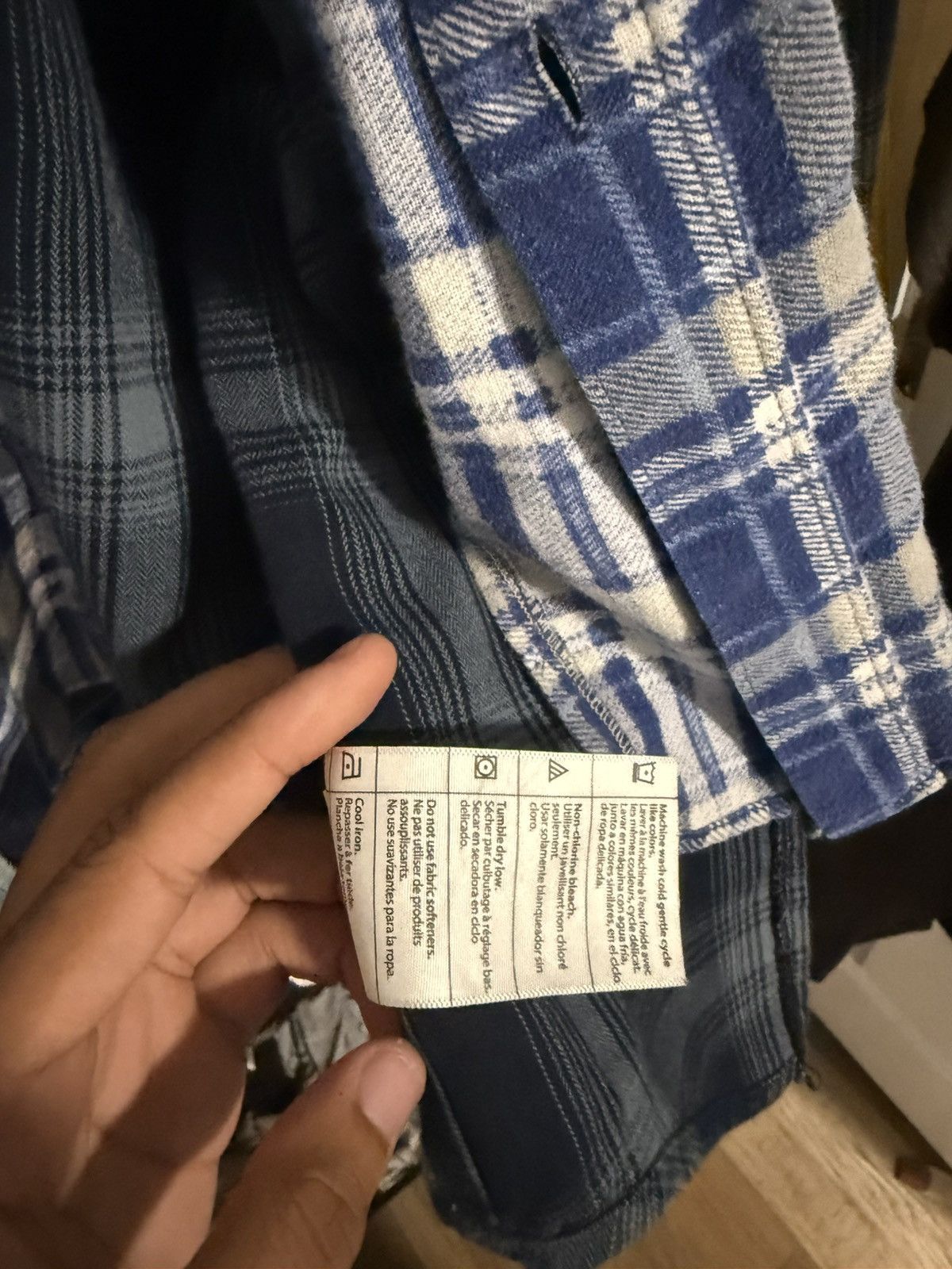 Needles Needles Rebuild Flannel Size US XL / EU 56 / 4 - 4 Thumbnail