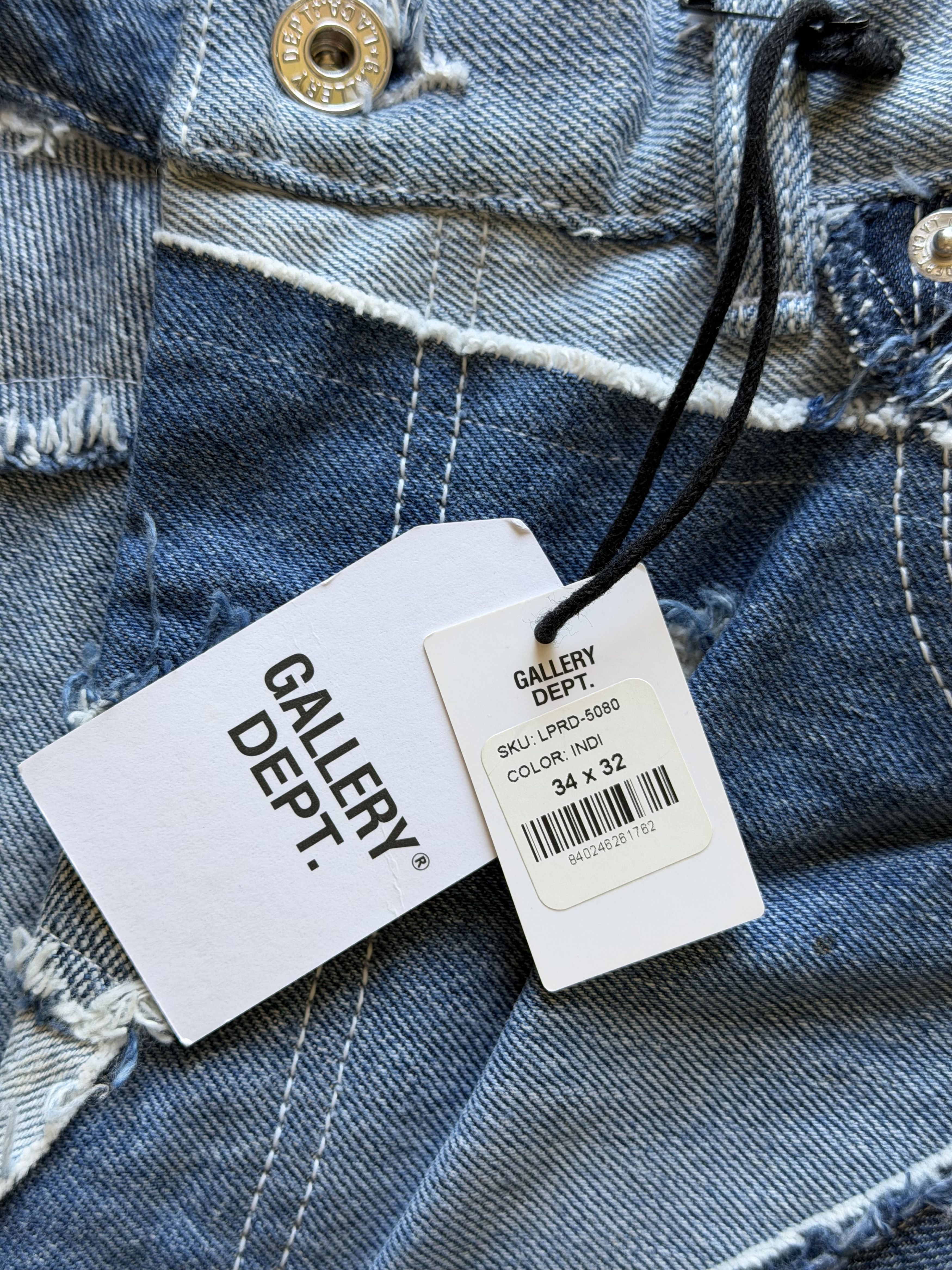Gallery Dept. Gallery Dept. Logan Recycled Denim Jeans in Blue Size US 34 / EU 50 - 11 Thumbnail