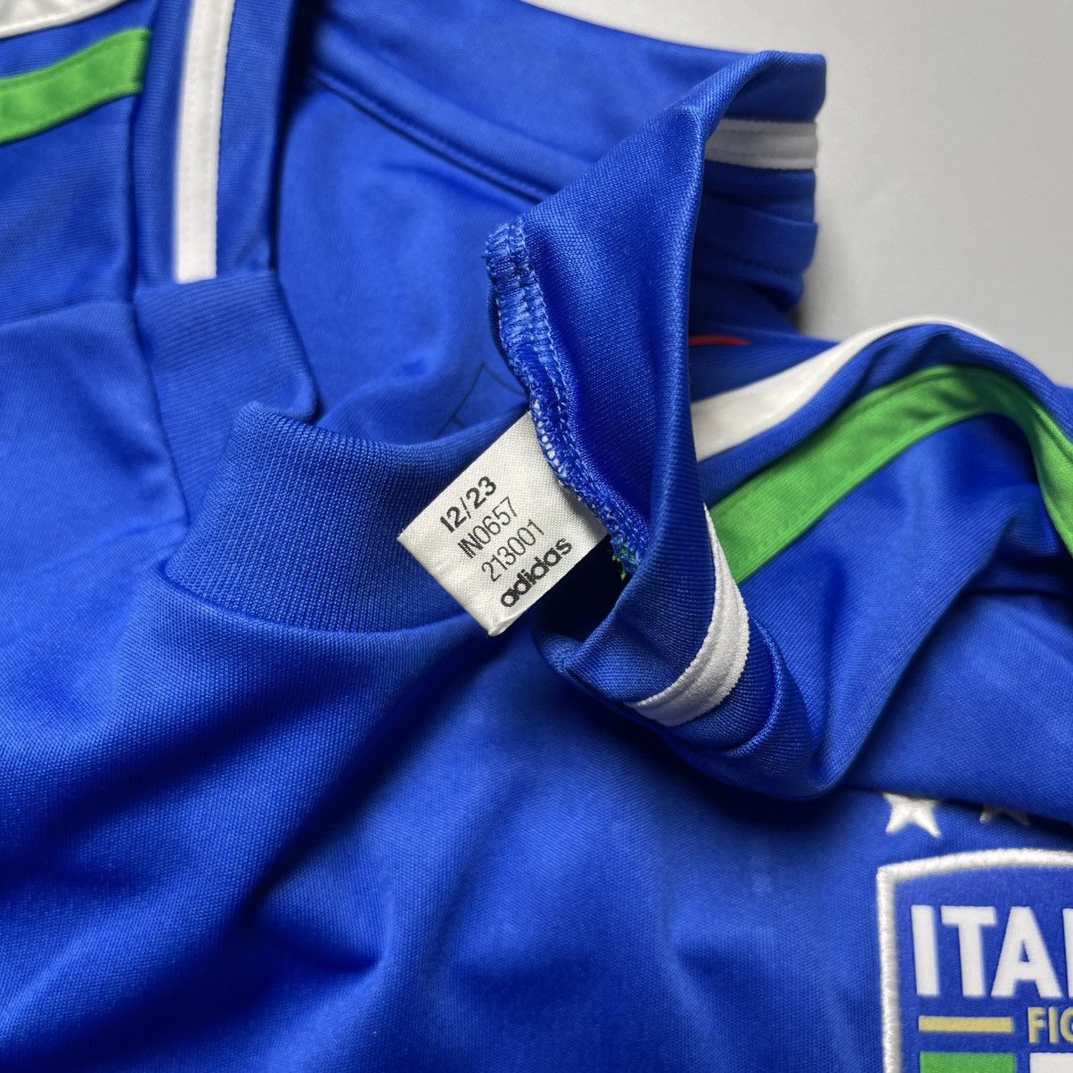 Adidas ITALY ADIDAS 2024 EURO FOOTBALL HOME JERSEY #18 BARELLA Size US XL / EU 56 / 4 - 6 Thumbnail