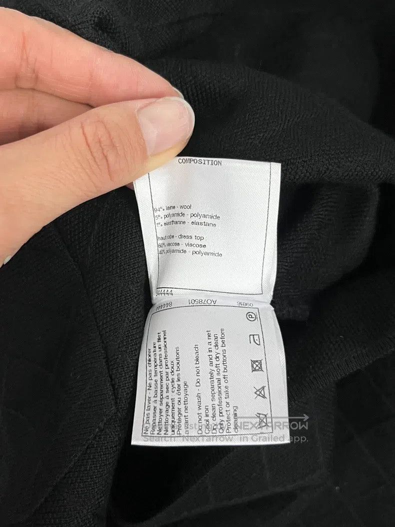 Chanel Chanel Equestrian series black and white stitching gold-bu Size XS / US 0-2 / IT 36-38 - 6 Thumbnail