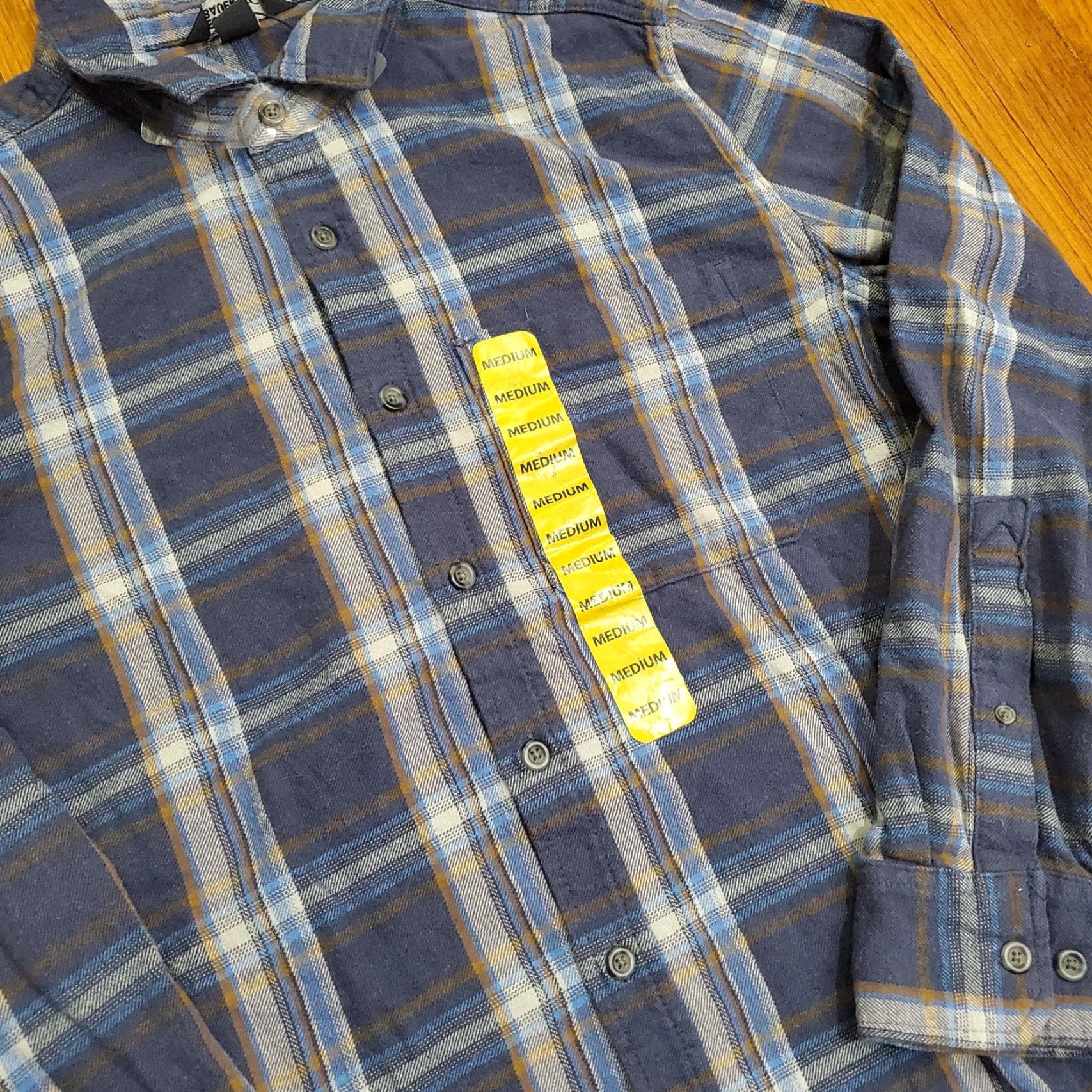 Eddie Bauer Eddie Bauer Shirt Mens Medium Blue Plaid Flannel Button Front Long Sleeve Casual Size US M / EU 48-50 / 2 - 4 Thumbnail