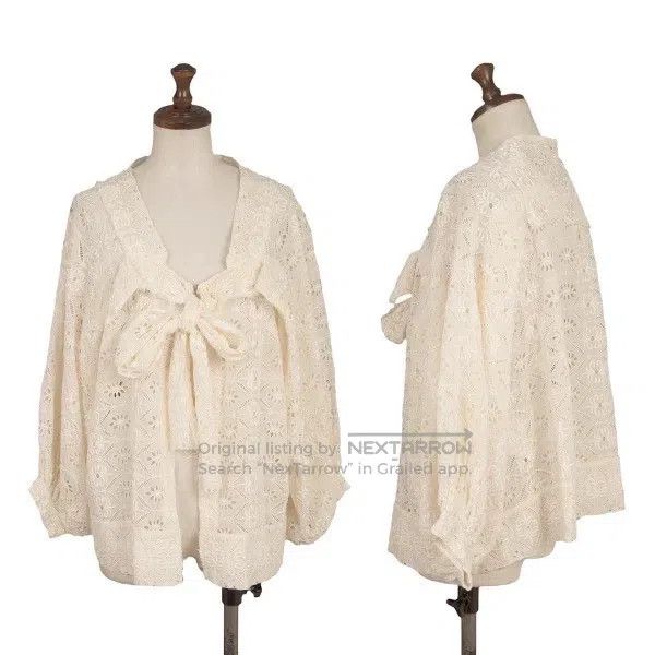 Junya Watanabe Junya Watanabe Beige vintage patterned coat Size S / US 4 / IT 40 - 1 Thumbnail