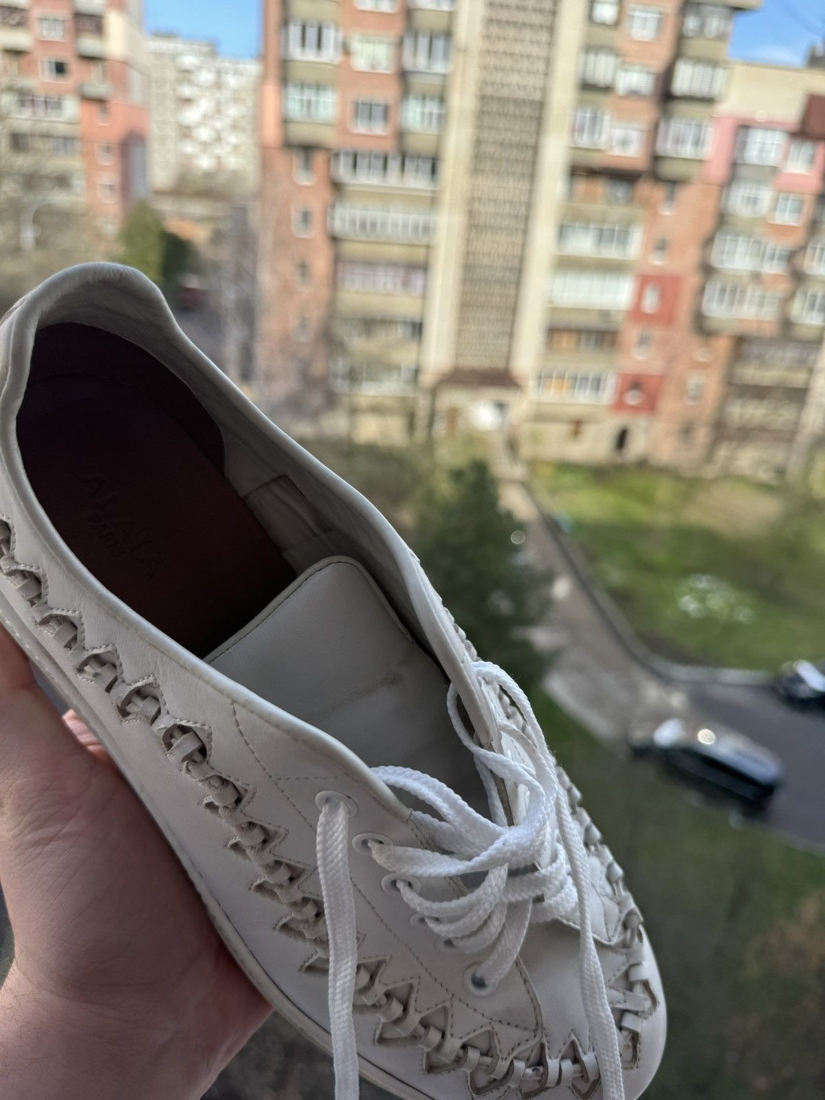 Alaia Alaia Alaïa Paris Leather Sneakers Size 41 Size US 10 / IT 40 - 15 Thumbnail
