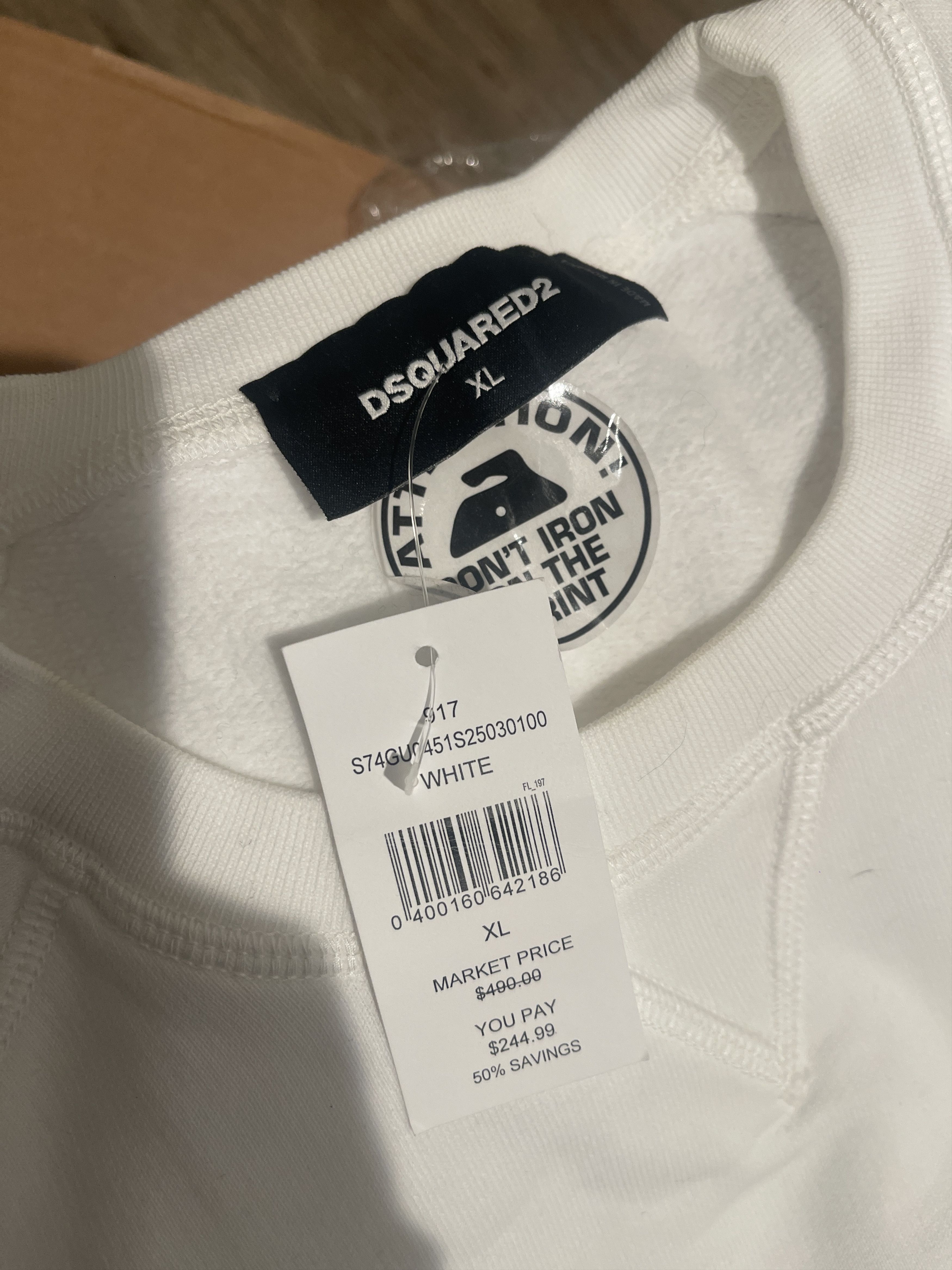 Dsquared2 DSQUARED2 CREWNECK Size US XL / EU 56 / 4 - 4 Thumbnail