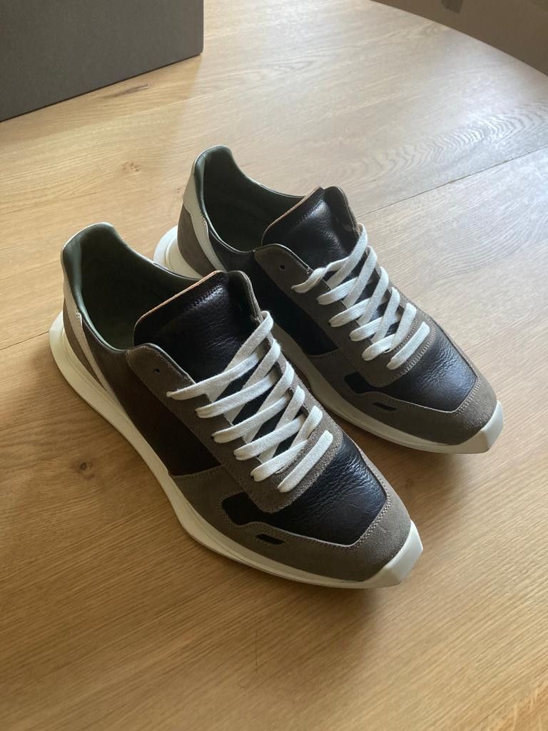 Rick Owens Lace up Runner Size US 8.5 / EU 41-42 - 2 Thumbnail