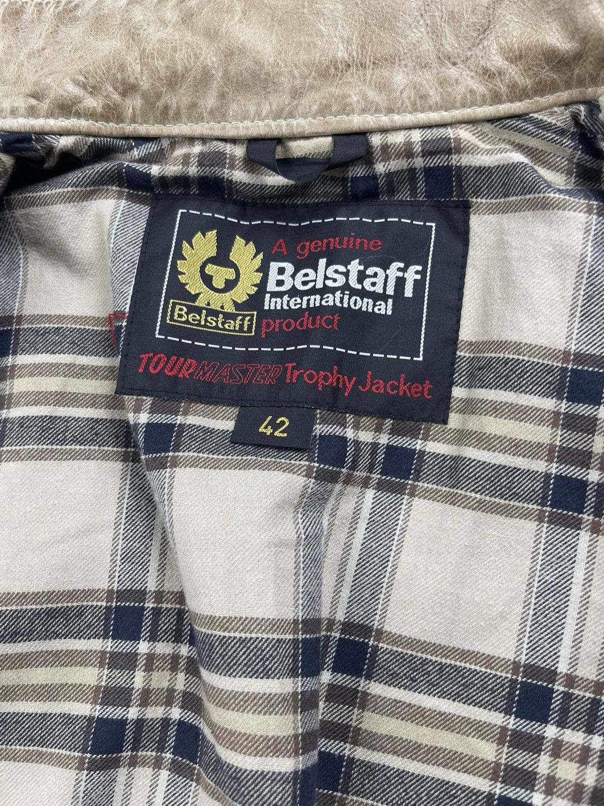 Belstaff × Vintage Belstaff International Tour Master Trophy Leather Biker Size M / US 6-8 / IT 42-44 - 10 Thumbnail