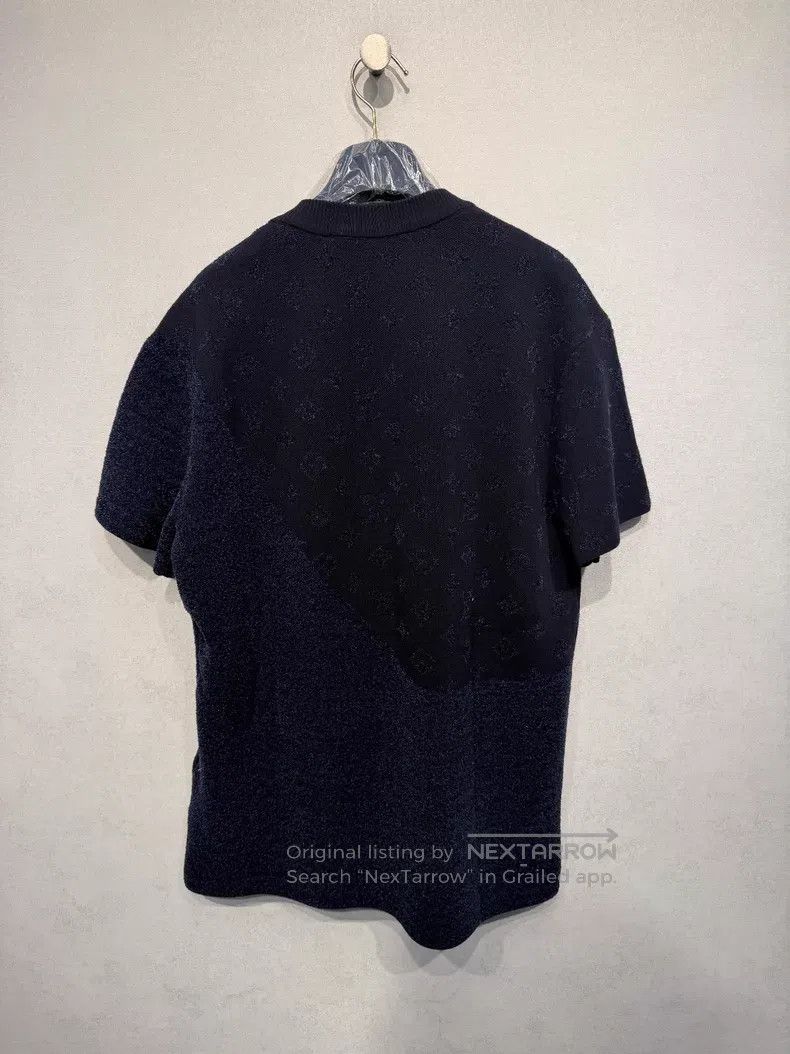 Louis Vuitton Louis Vuitton Dark Blue Flocked Patchwork Full Embossed Sh Size US L / EU 52-54 / 3 - 3 Thumbnail