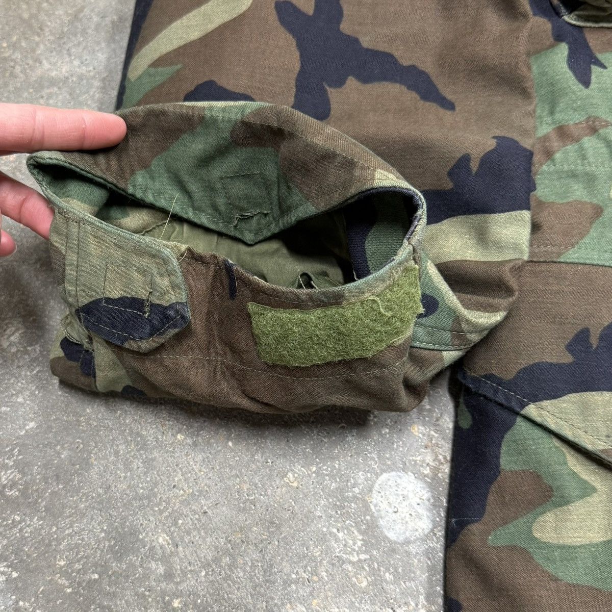Vintage USAF M-65 Woodland Field Jacket w/ Liner / Small Regular Size US S / EU 44-46 / 1 - 9 Thumbnail