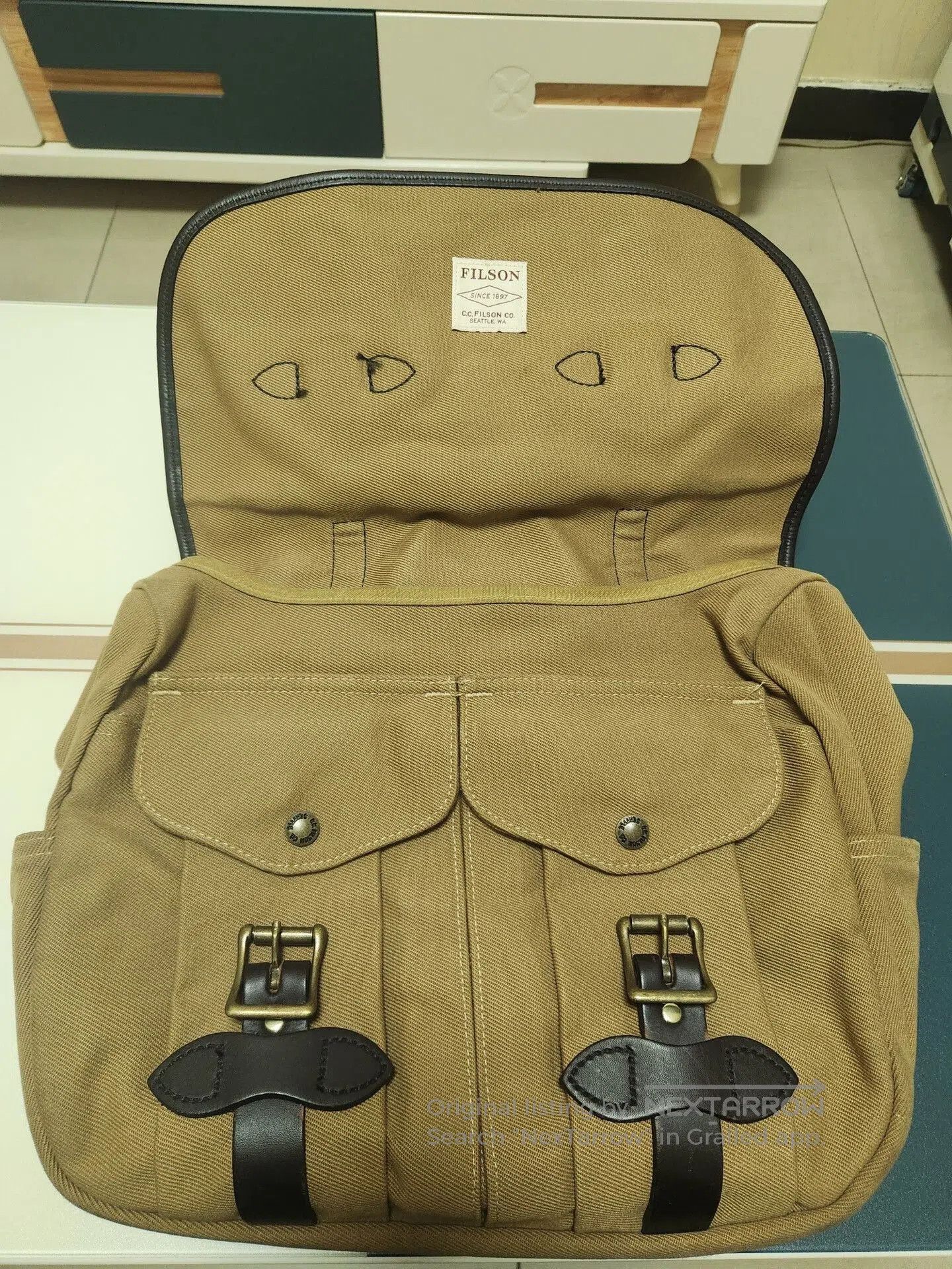 Filson Filson 70232 Khaki Shoulder Bag. Size ONE SIZE - 4 Thumbnail