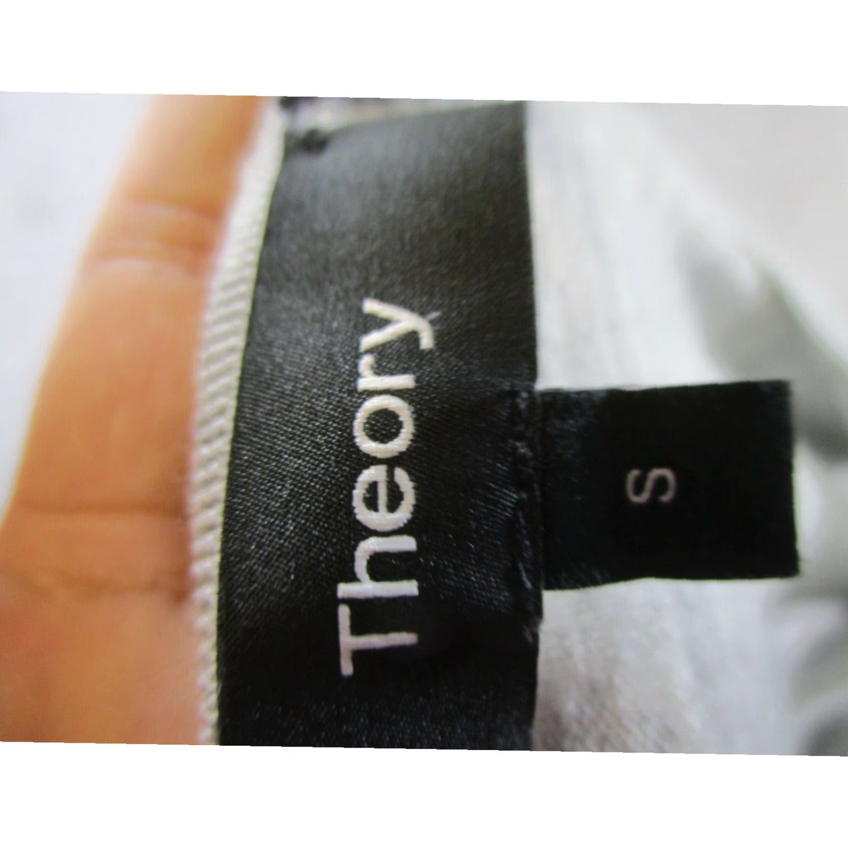 Theory Theory Crew Neck Long Sleeve T-Shirt Women's Small Gray Size S / US 4 / IT 40 - 7 Thumbnail