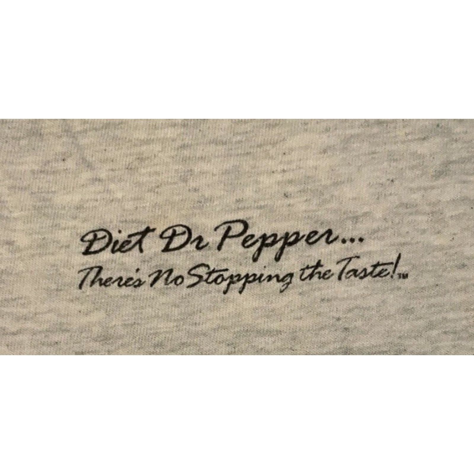 Vintage VINTAGE 90s Diet Dr Pepper Thrashed Faded Promo Shirt L Gray Coca Cola Coke Grunge Graphic Tee Men Short Sleeve Crew Neck Ghost Design Size US L / EU 52-54 / 3 - 4 Thumbnail