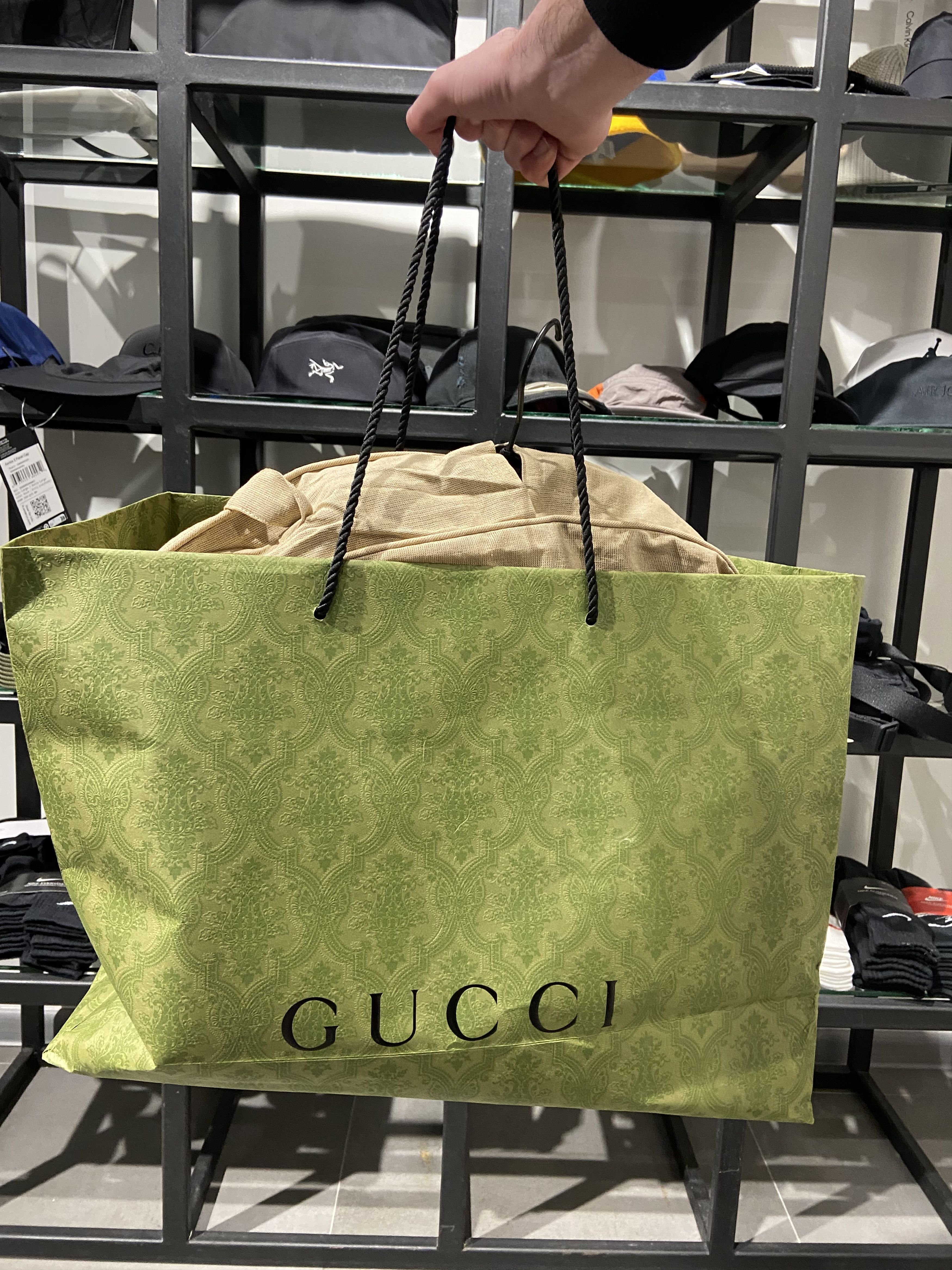 Gucci Gucci Reversible Web Stripe Hooded Jacket Olive/Black Size US M / EU 48-50 / 2 - 21 Thumbnail