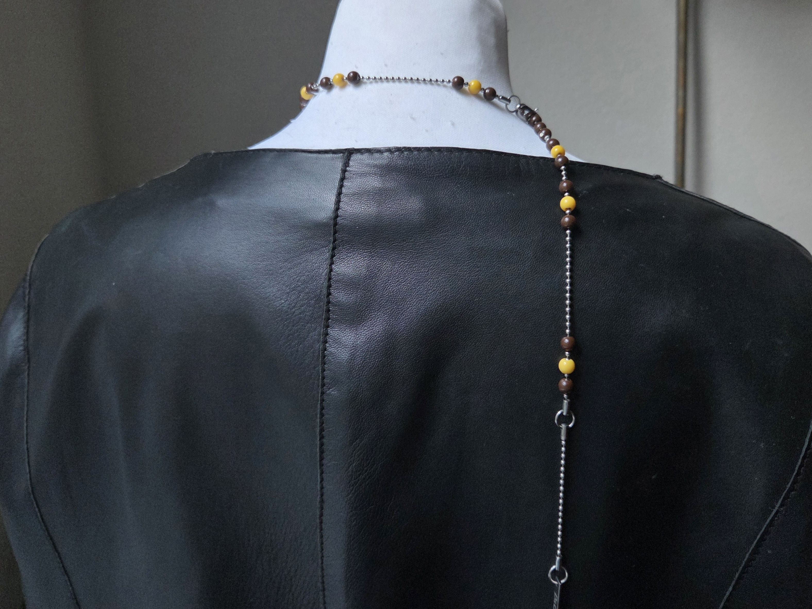 Dolce & Gabbana Dolce & Gabbana Cross beaded necklace Size ONE SIZE - 6 Thumbnail