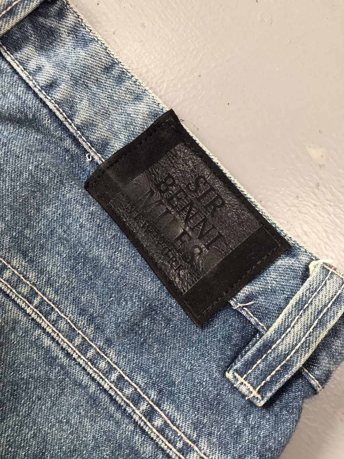 JNCO × Southpole × Vintage Vintage SirBennimiles SpellOut embroidered baggy fit denim Size US 38 / EU 54 - 10 Thumbnail