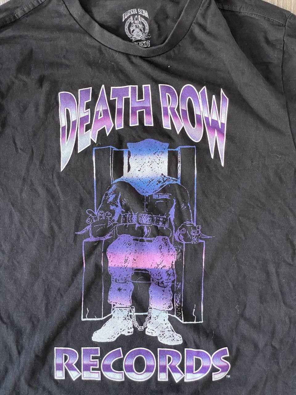 Vintage Death Row Records rap streatwear tee | Grailed