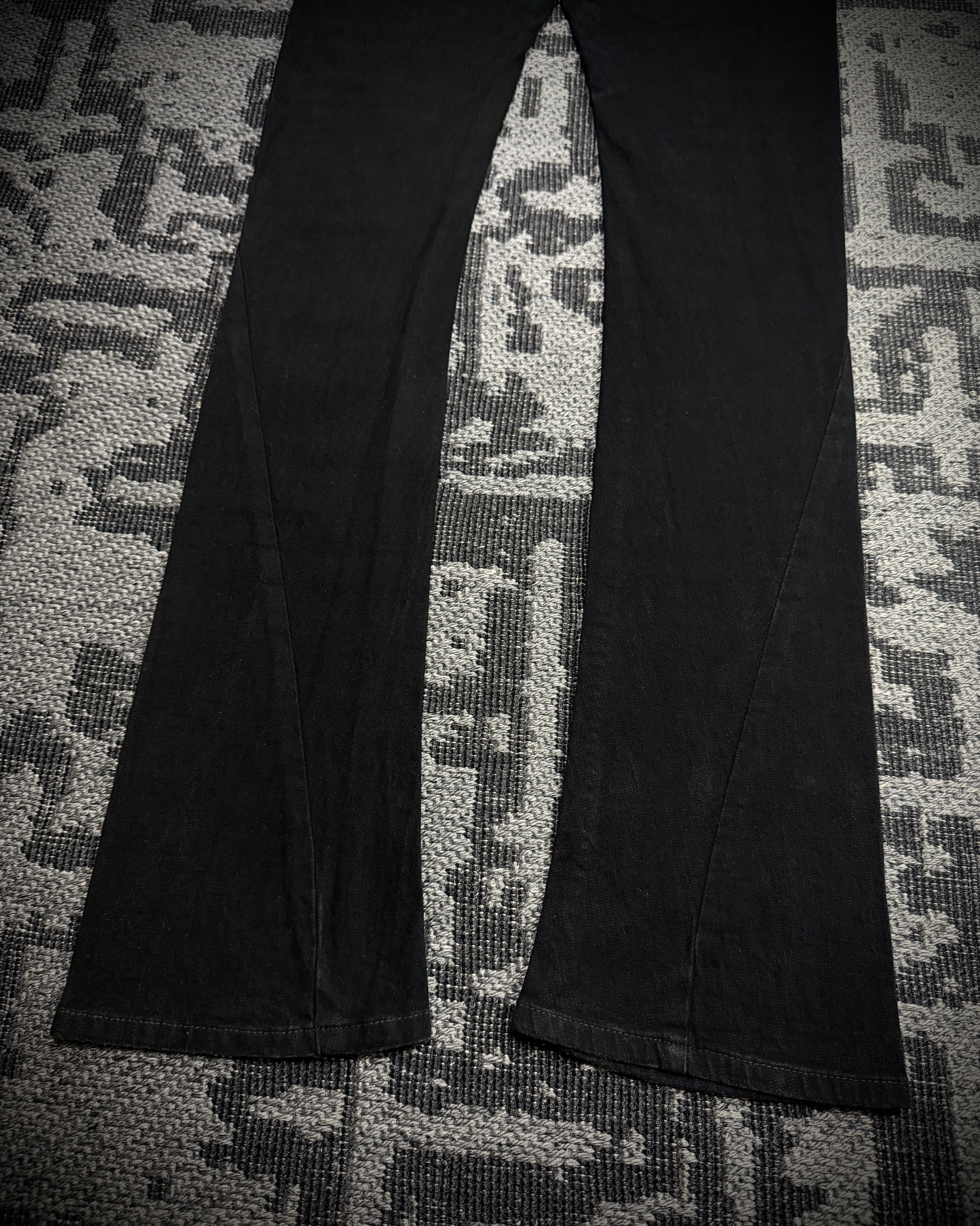 Le Grande Bleu (L.G.B.) LGB S-WOLF Zip Biker Slim Flare Denim Size US 32 / EU 48 - 10 Thumbnail