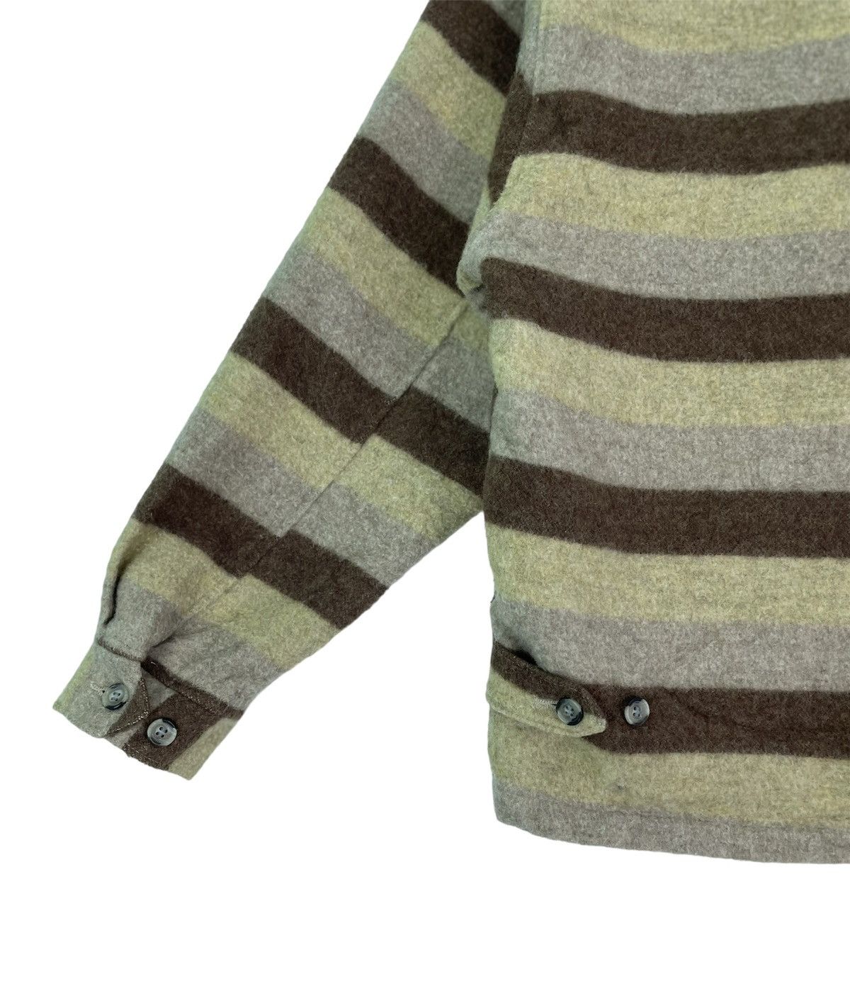Vintage × Wrangler Vtg 90s Lady Wrangler by WRANGLER multi stripes wool jacket Size ONE SIZE - 6 Thumbnail