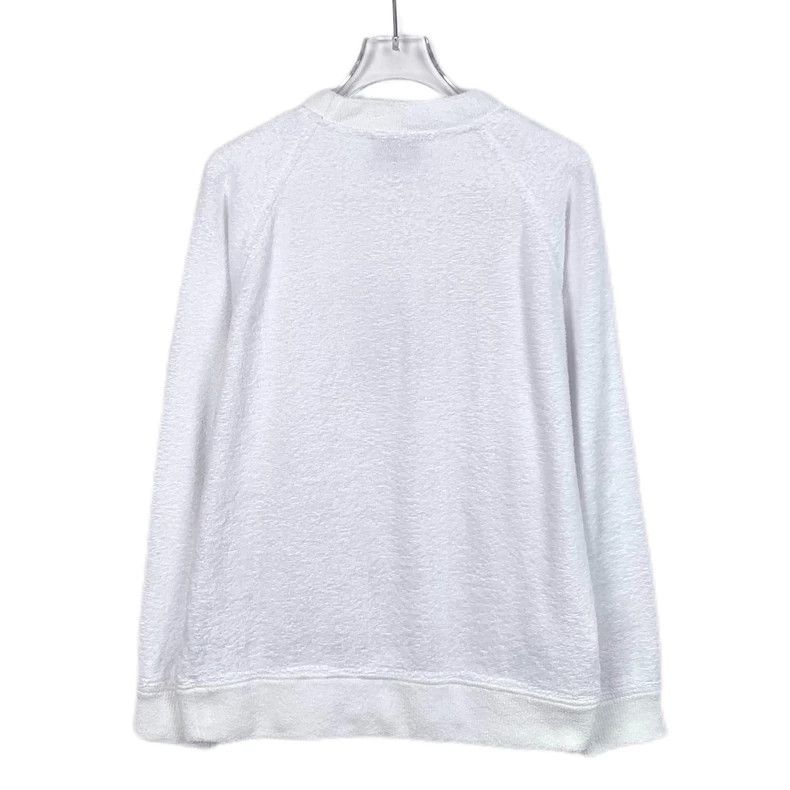 Prada Prada White logo letter pattern cotton round neck long slee Size US XS / EU 42 / 0 - 2 Thumbnail