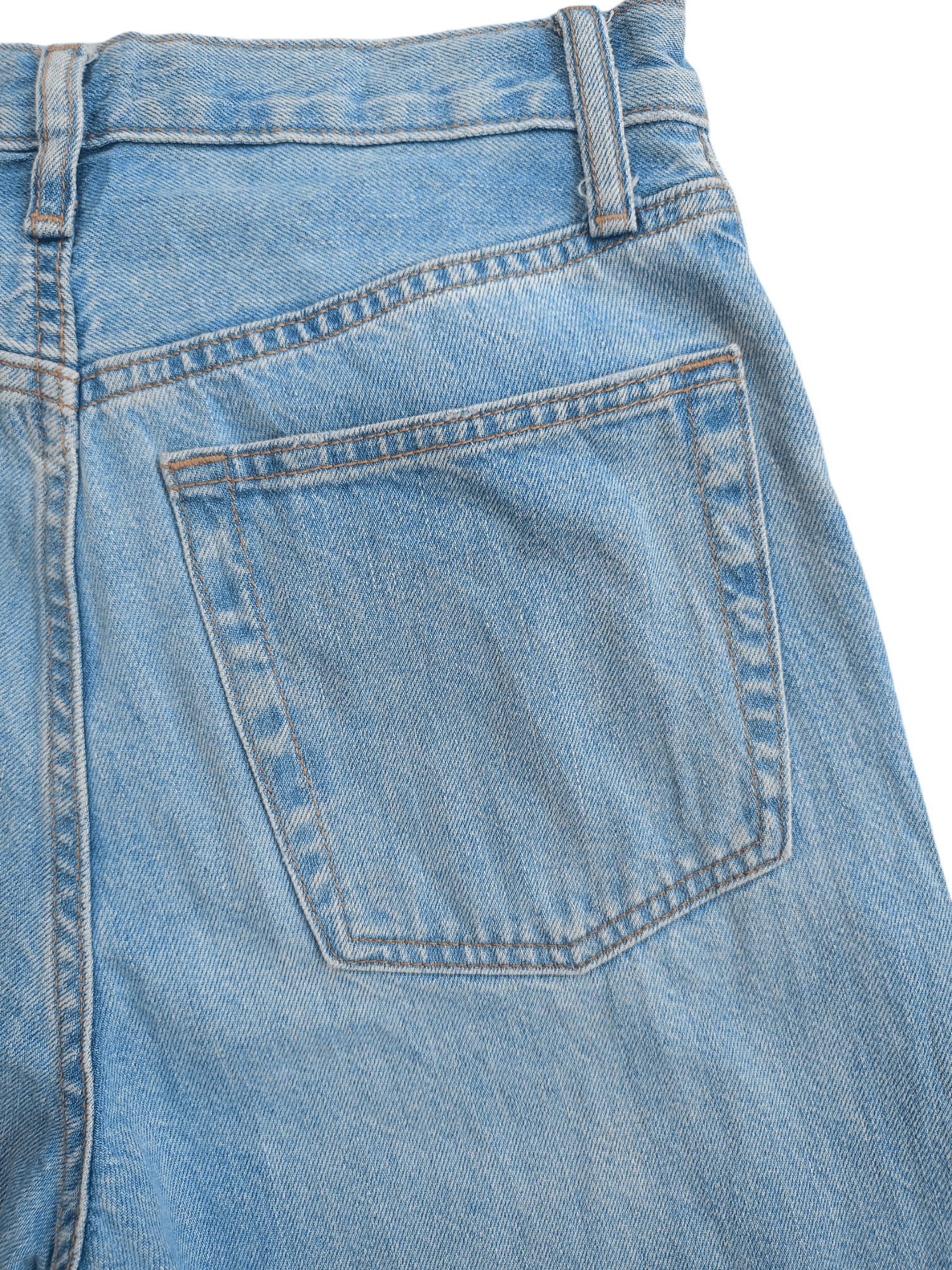 Kaihara Denim × Uniqlo × Vintage UNIQLO Regular, Straight Cut Distressed Vintage Denim Size US 26 / EU 42 - 22 Thumbnail