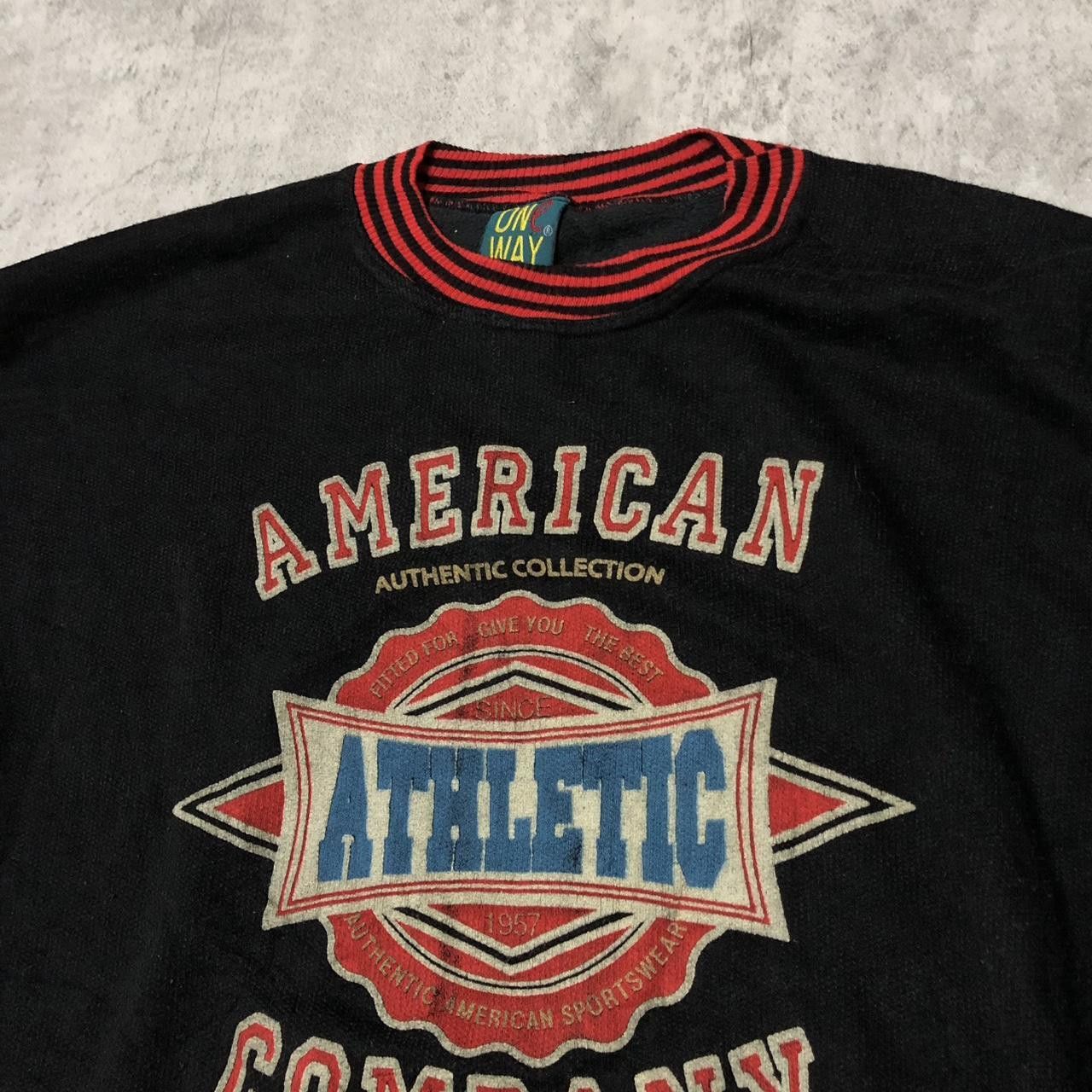 Other Black and red American Athletic Company sweatshirt Size US XL / EU 56 / 4 - 2 Thumbnail