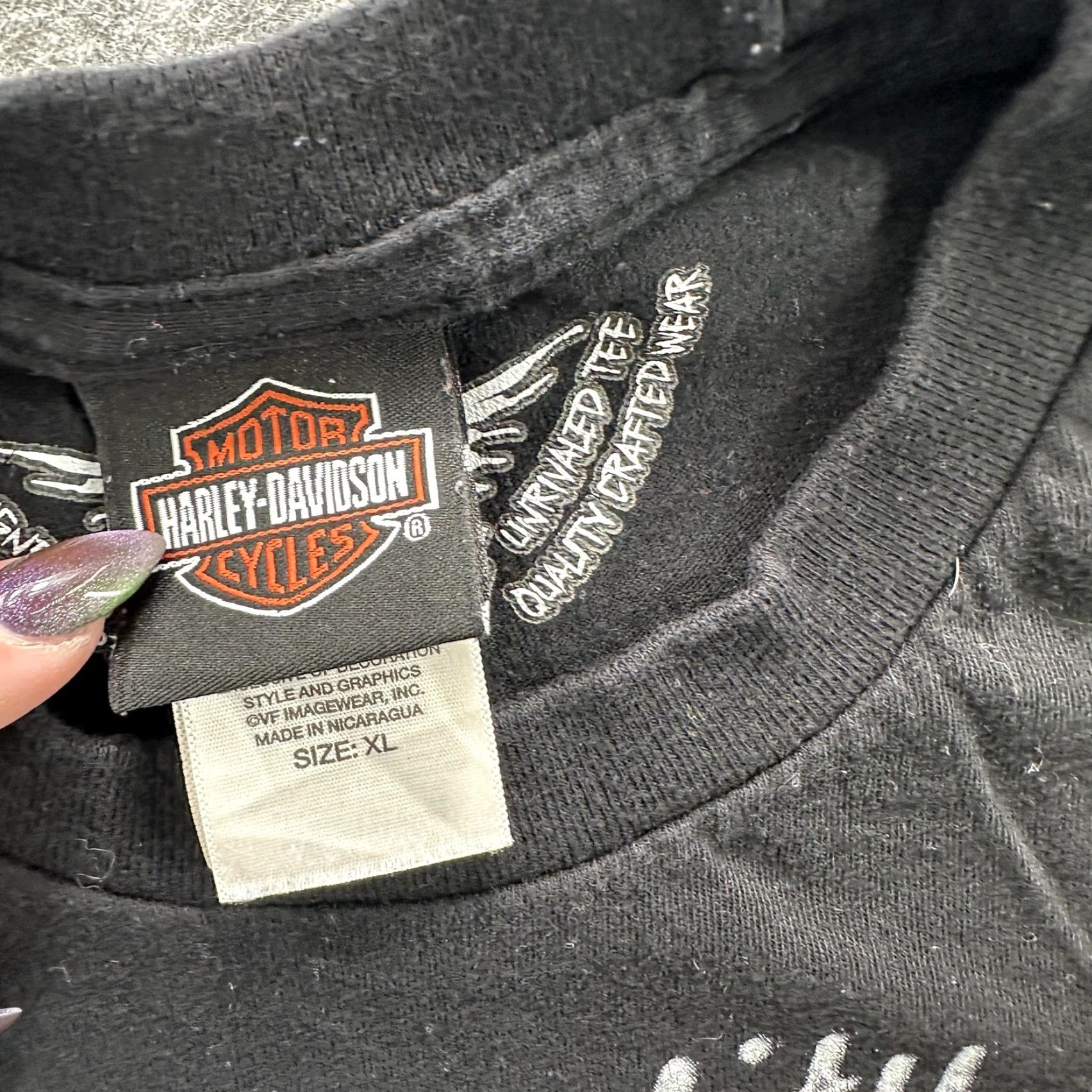 Harley Davidson Harley Davidson Shirt Mens Extra Large Black Route 66 Engine Graphic Tee Mens Size US XL / EU 56 / 4 - 7 Thumbnail